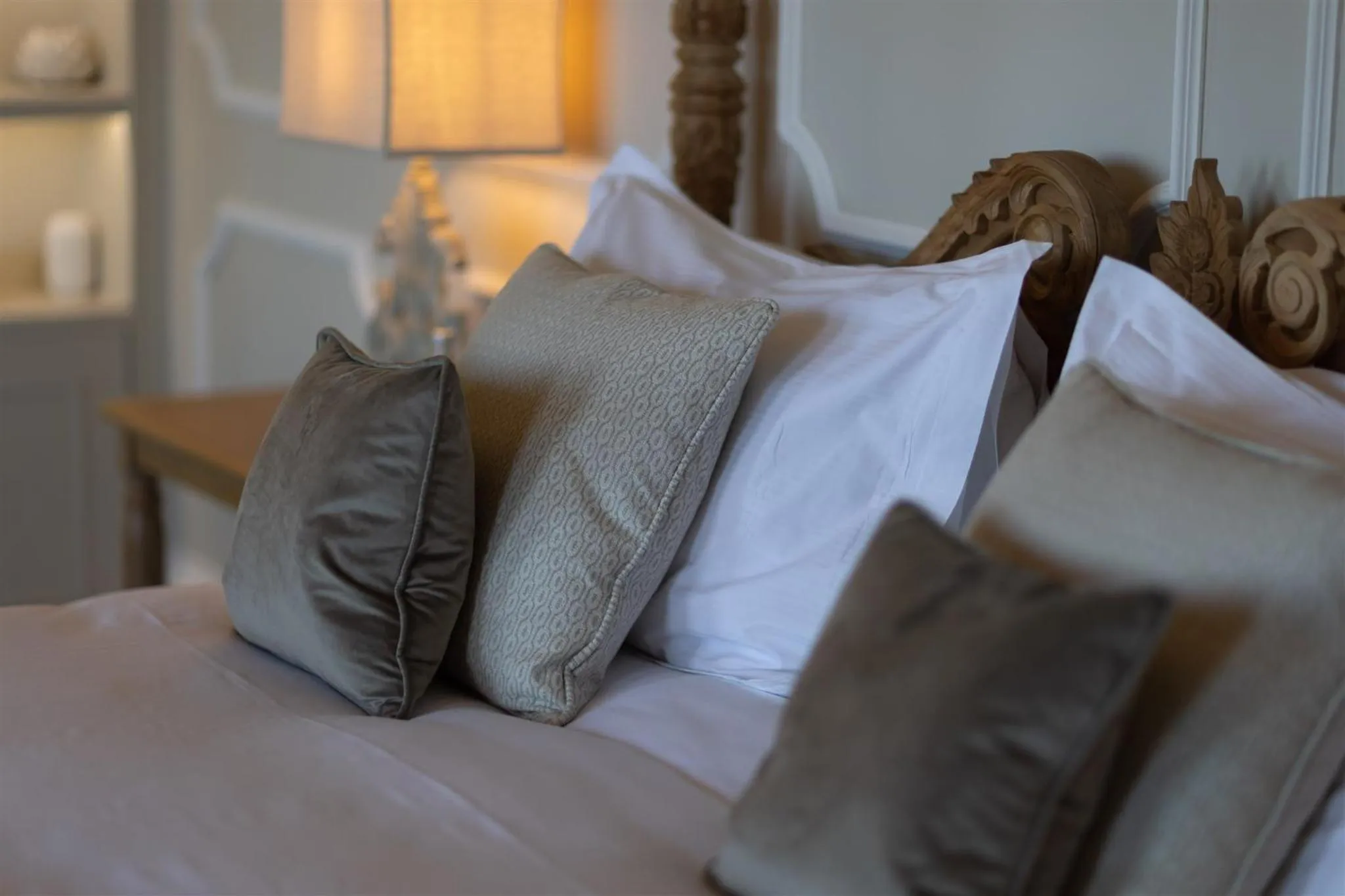 Bedroom, Bed in Marshall Meadows Manor House