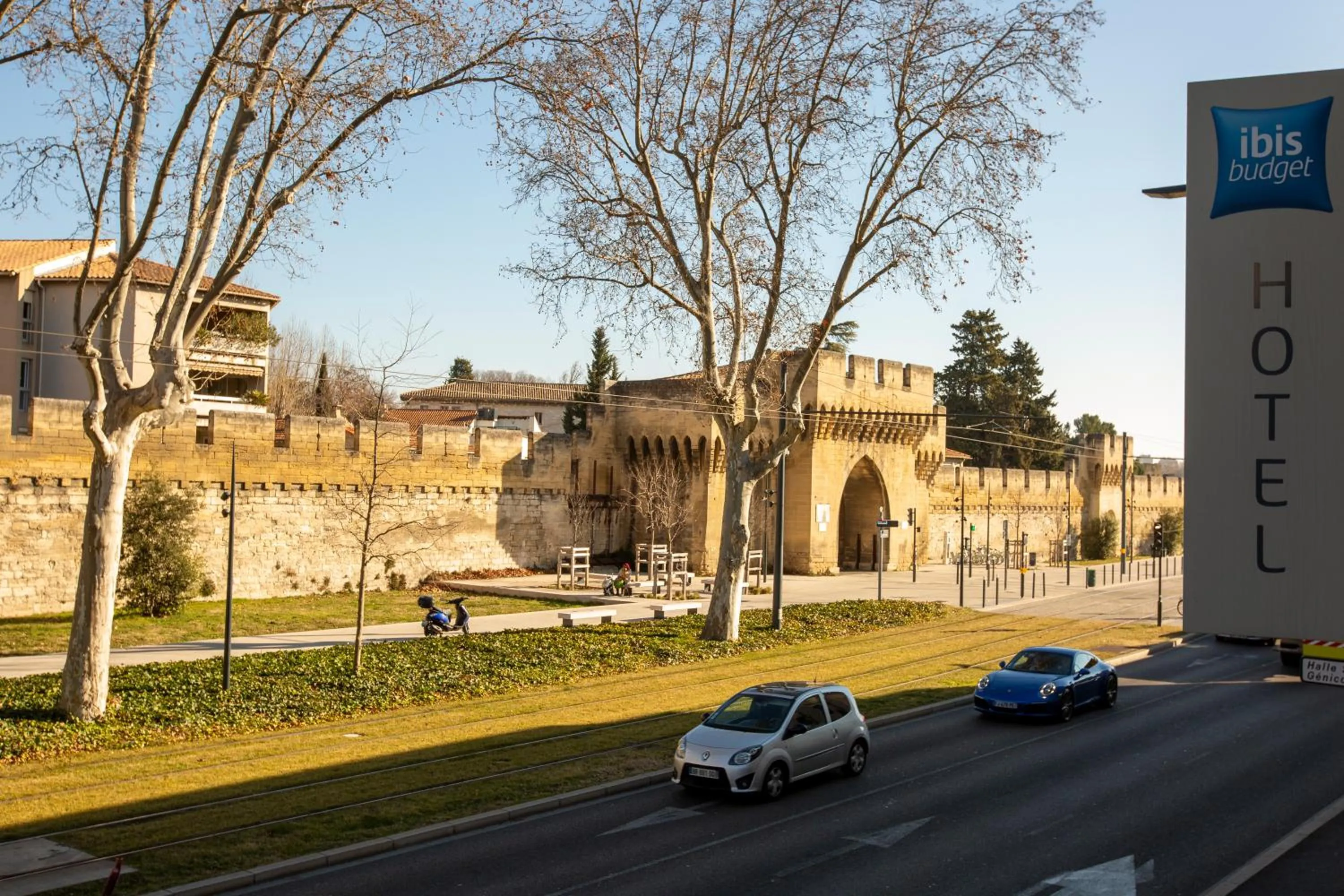 City view in ibis budget Avignon Centre