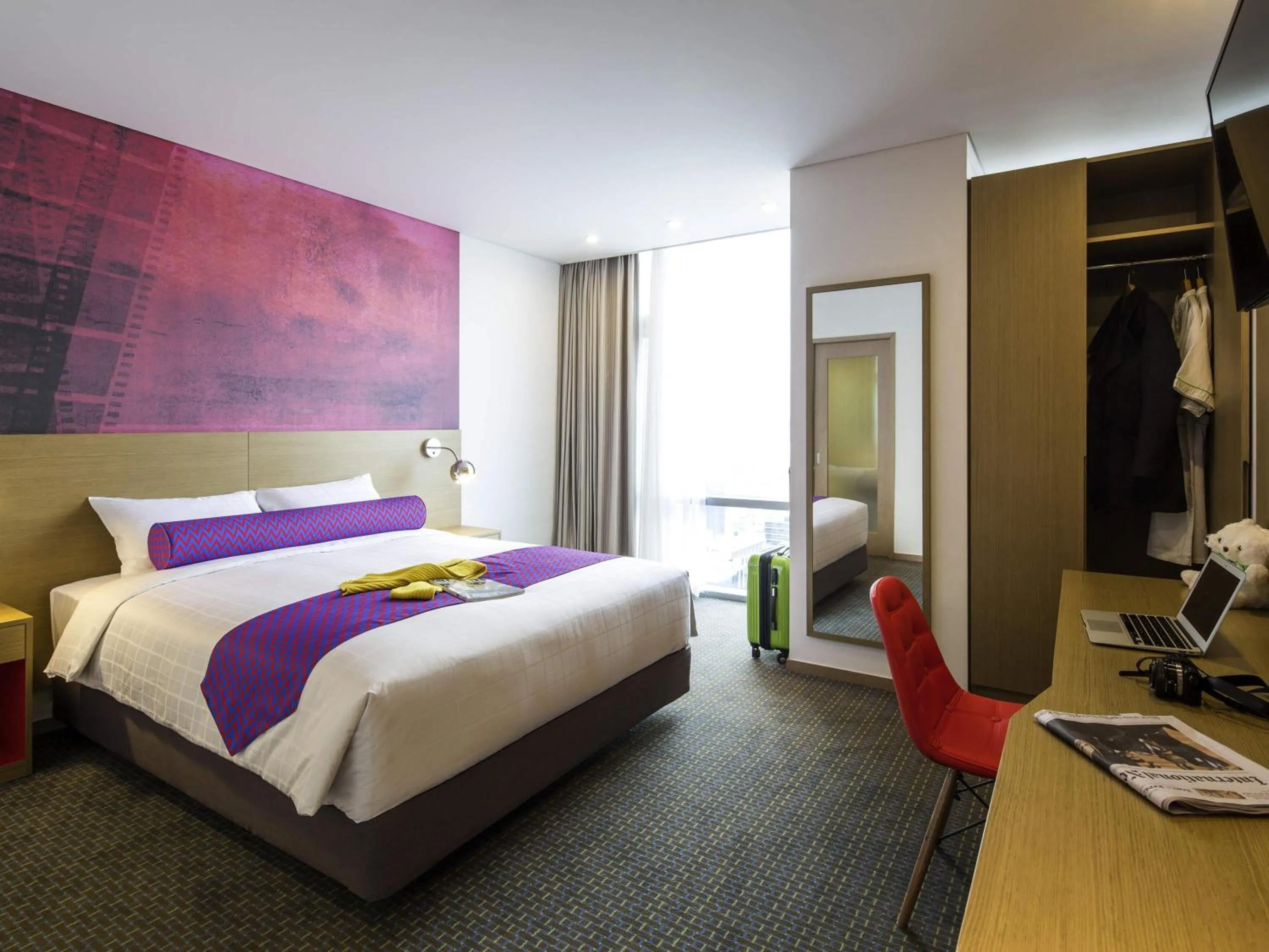 Bedroom, Bed in ibis Styles Ambassador Seoul Myeong-dong