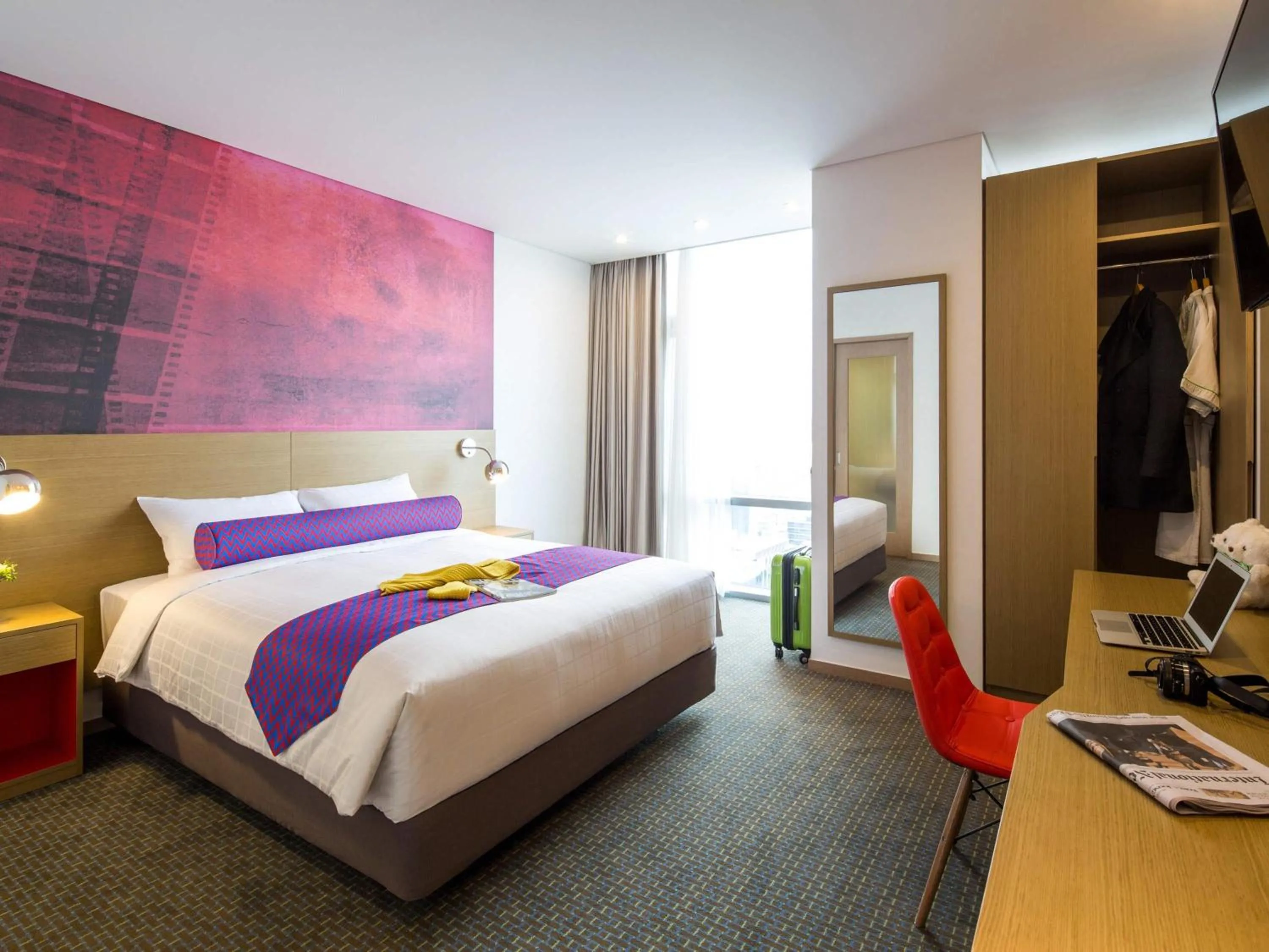 Bedroom, Bed in ibis Styles Ambassador Seoul Myeong-dong