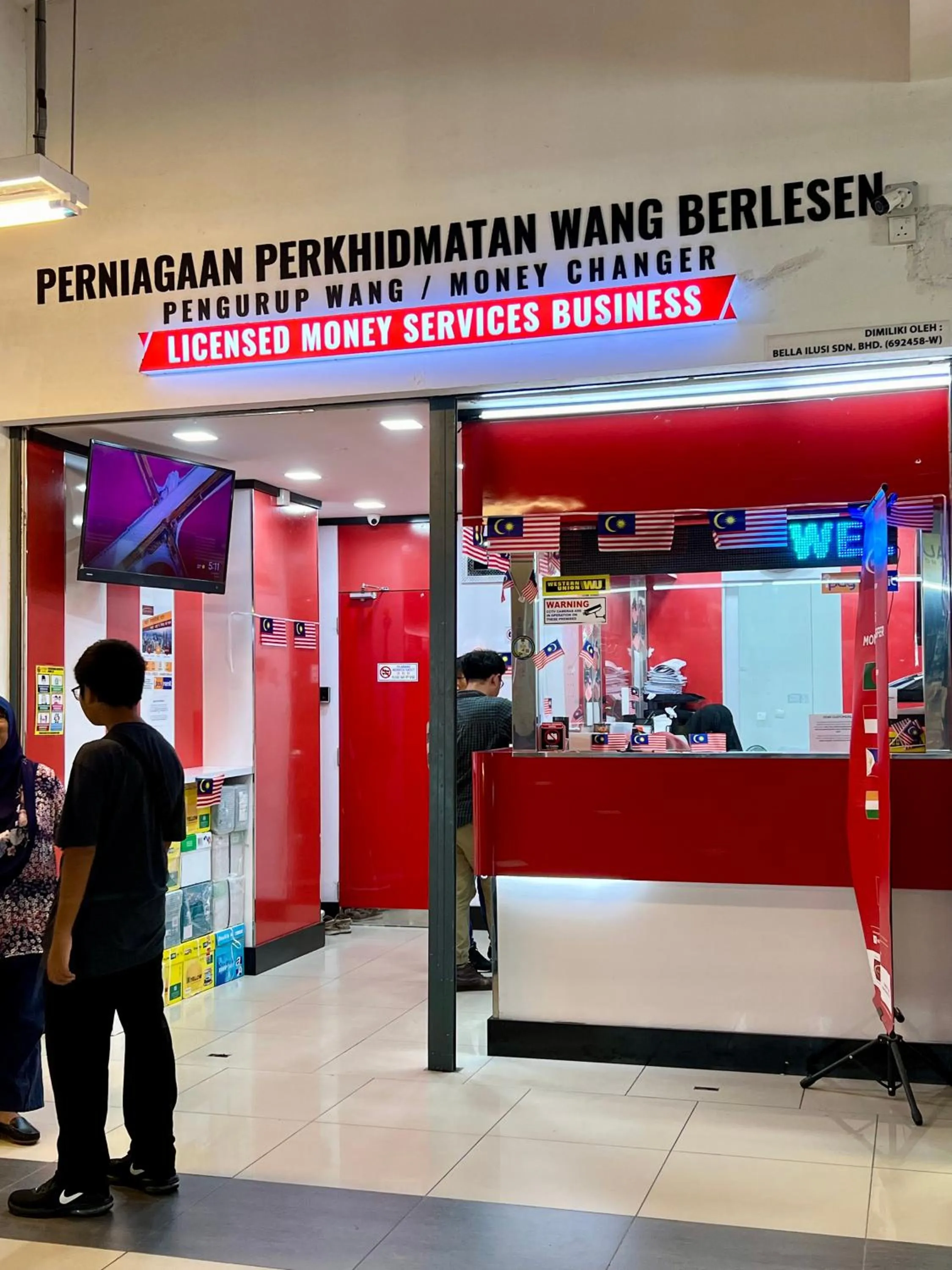 currency exchange in Afie Roomstay KLIA Airport Transit