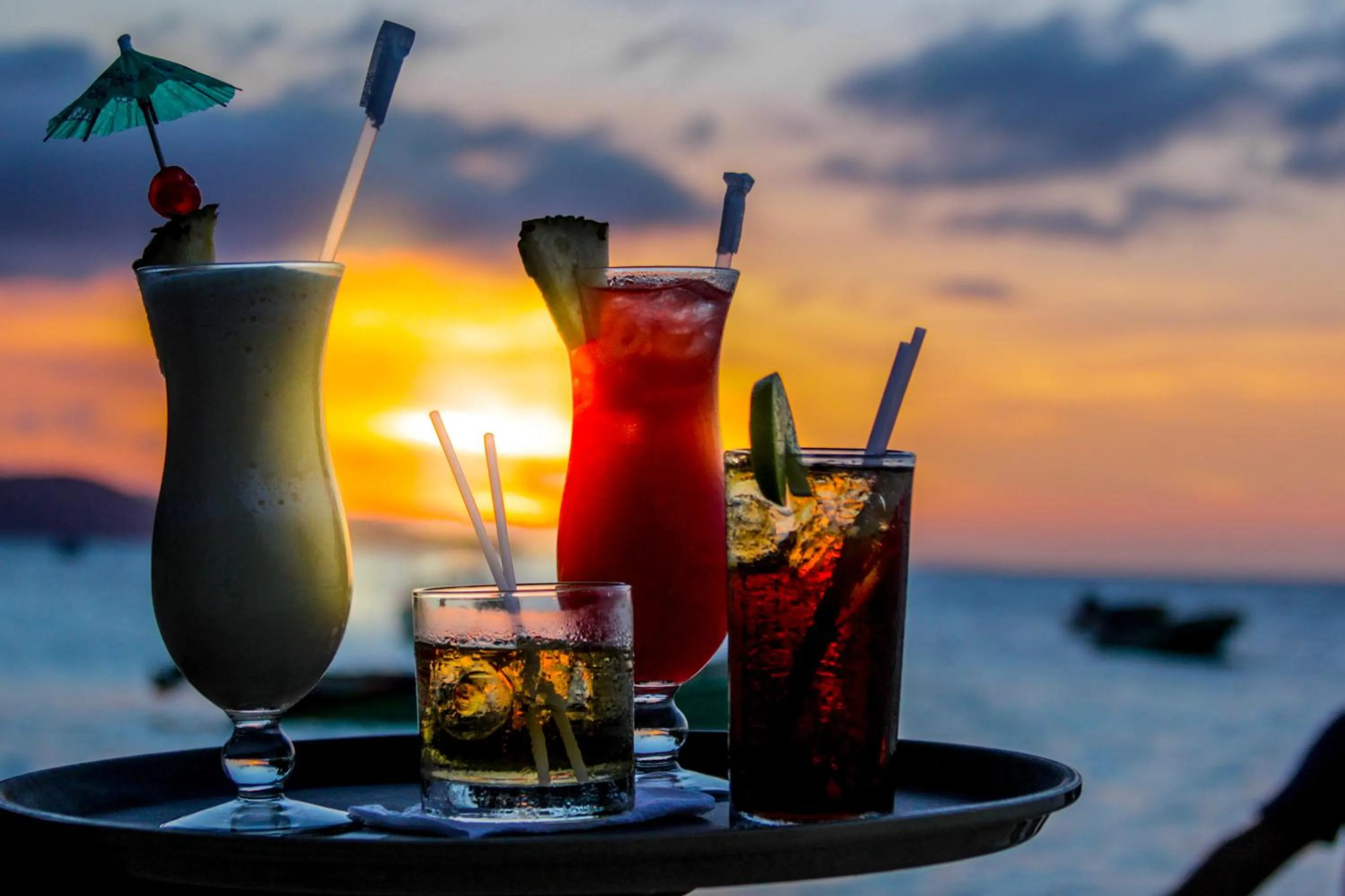 Drinks in Paradise Island Beach Resort