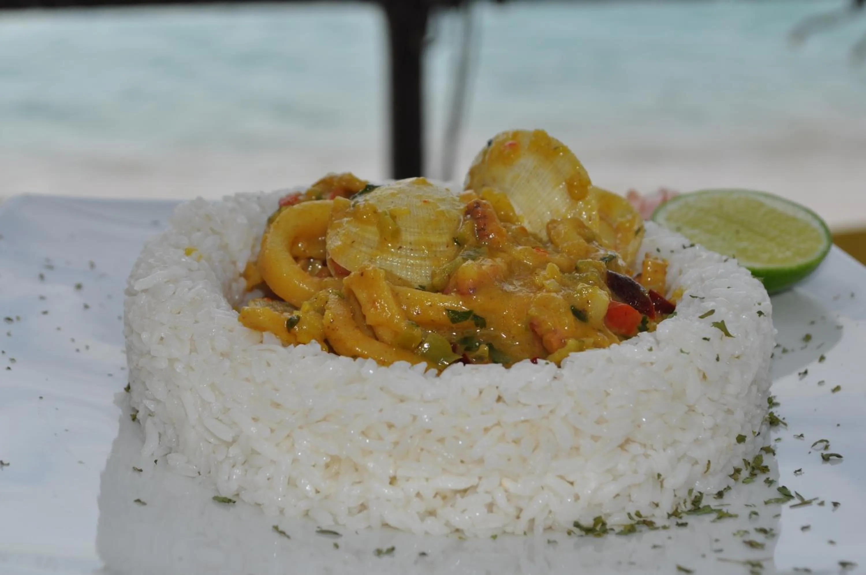 Food close-up in Paradise Island Beach Resort
