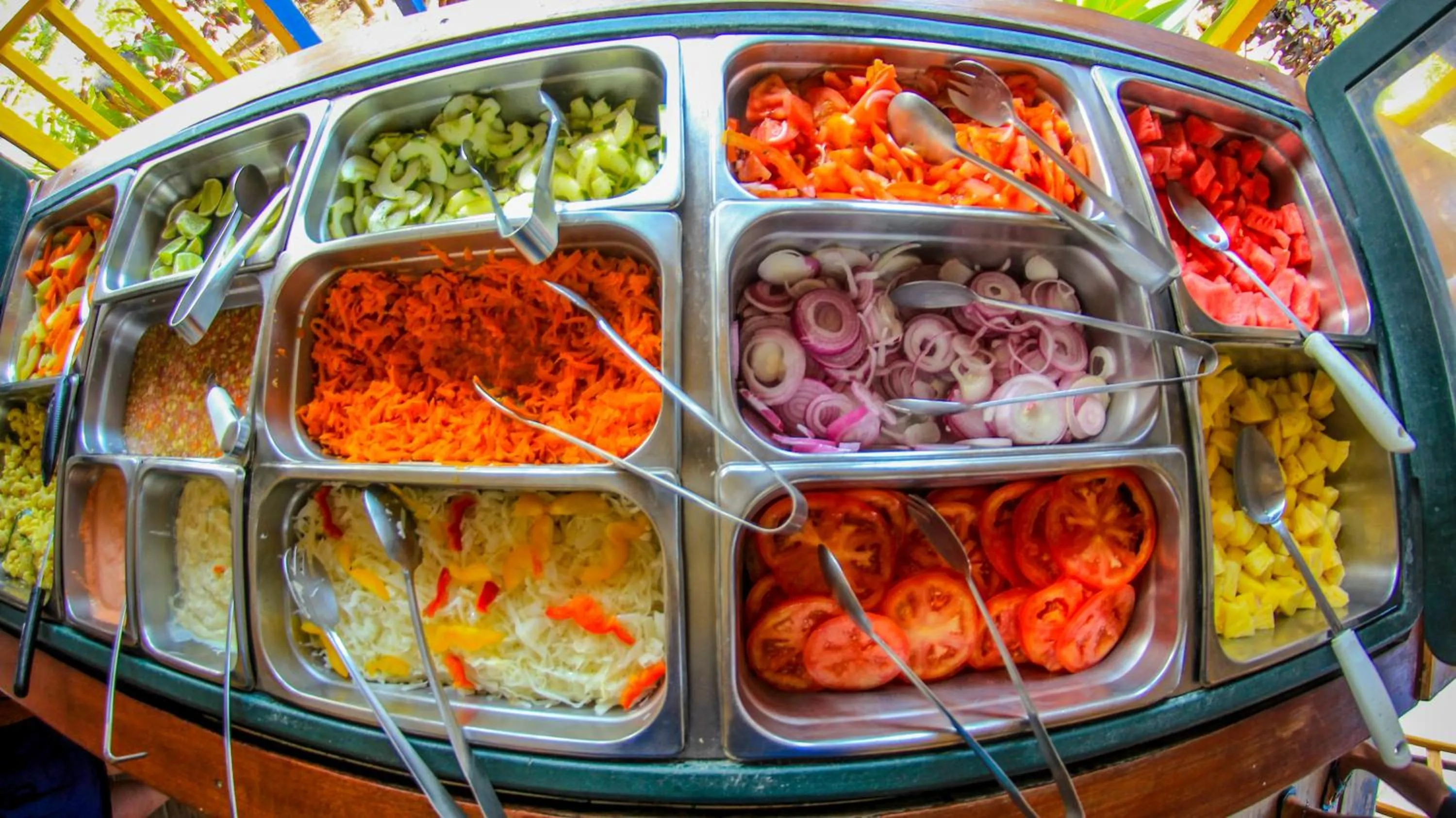 Food close-up in Paradise Island Beach Resort