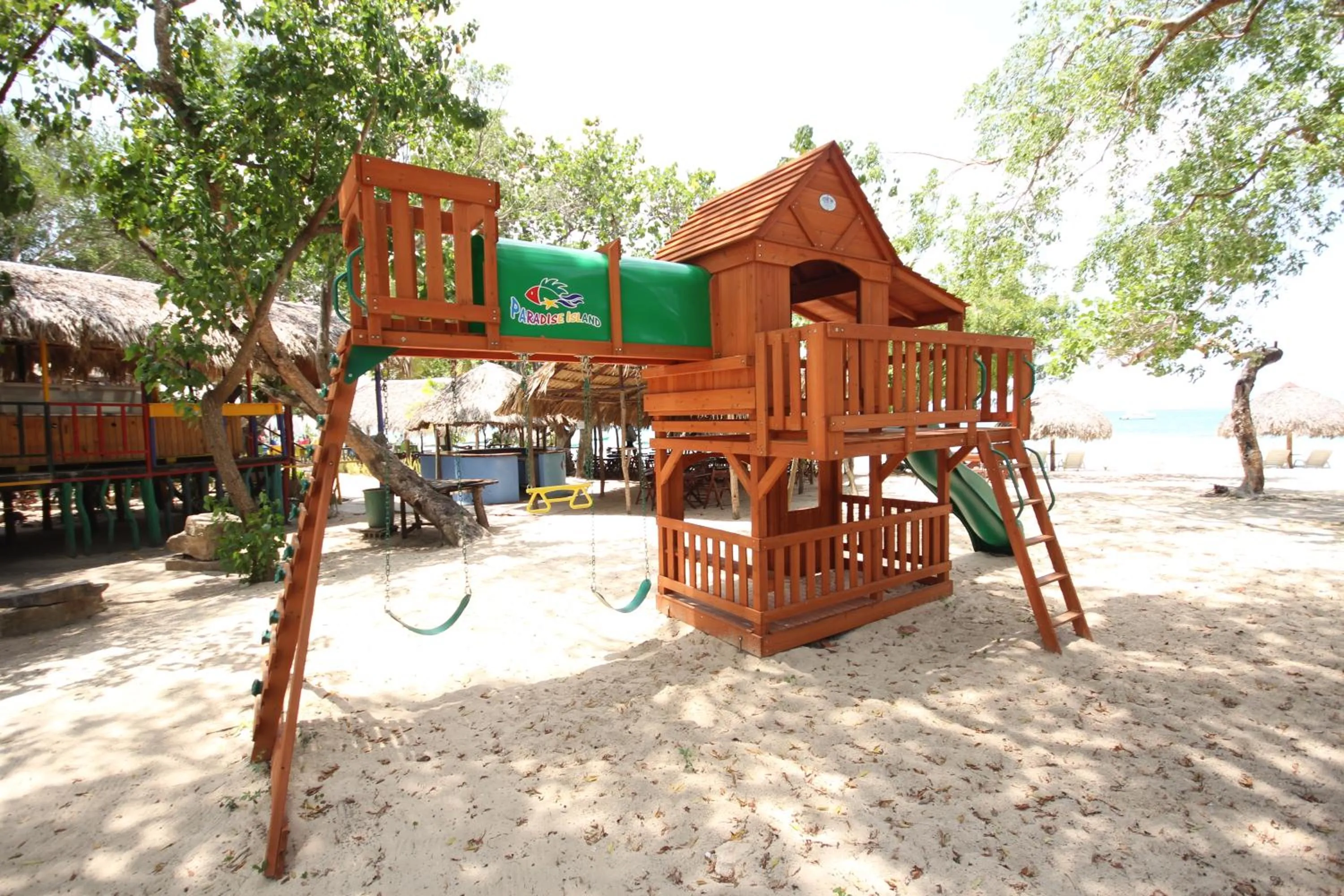 Garden in Paradise Island Beach Resort