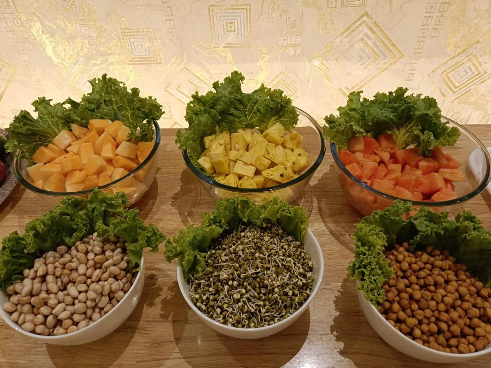 Breakfast in The Ontime Hotel, Bangalore