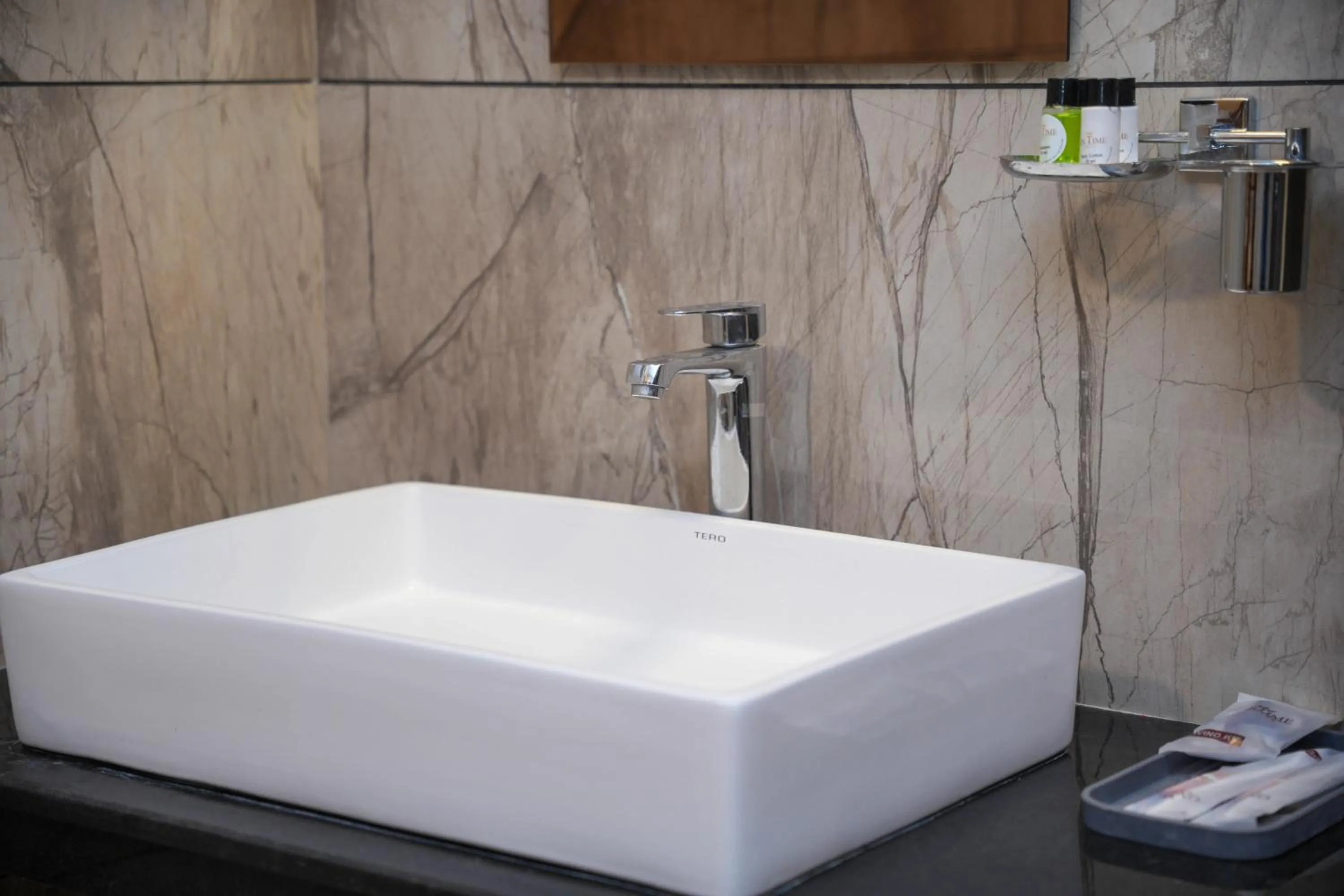 Bathroom in The Ontime Hotel, Bangalore