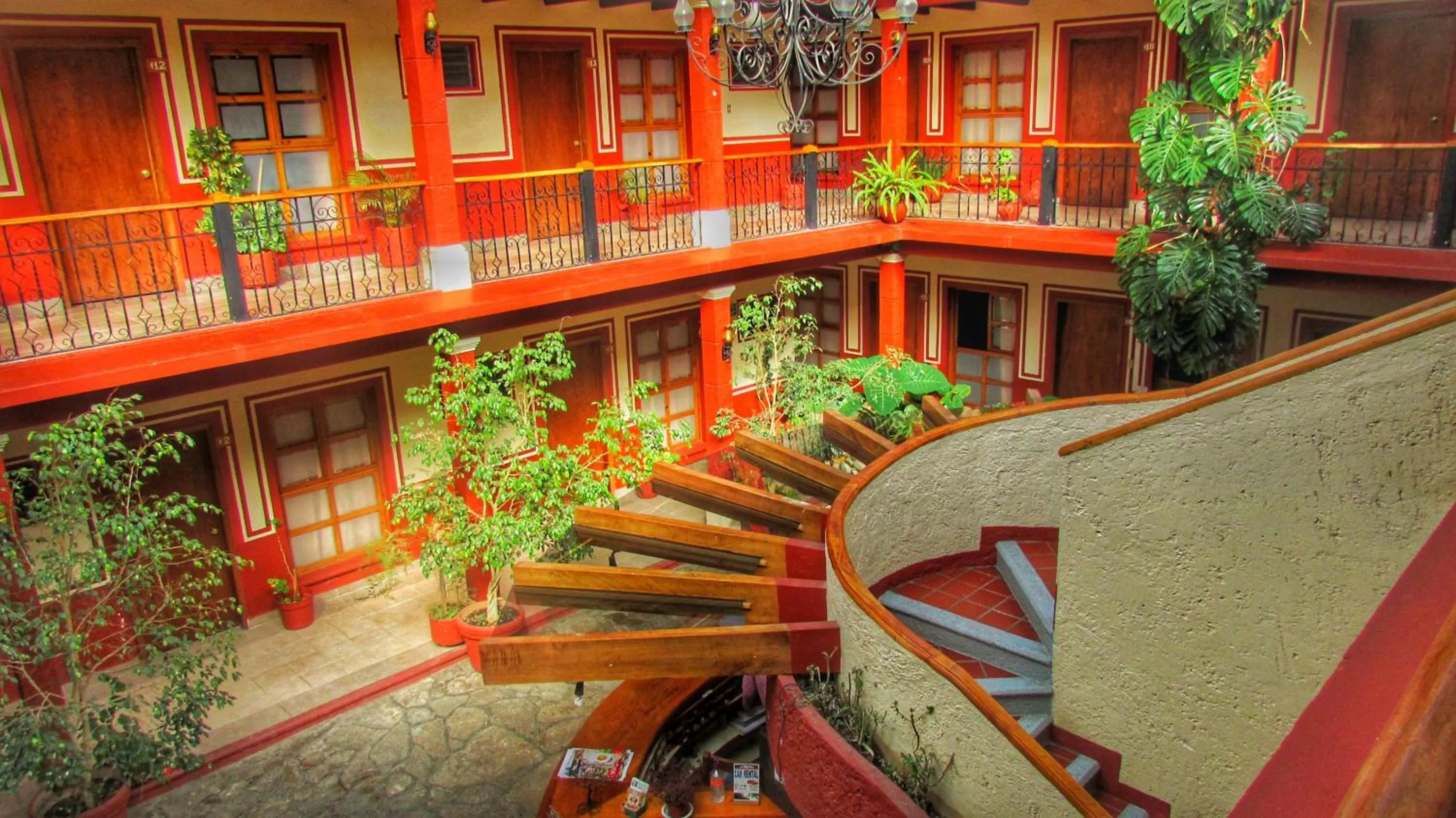 Balcony/Terrace in Hotel Real del Valle