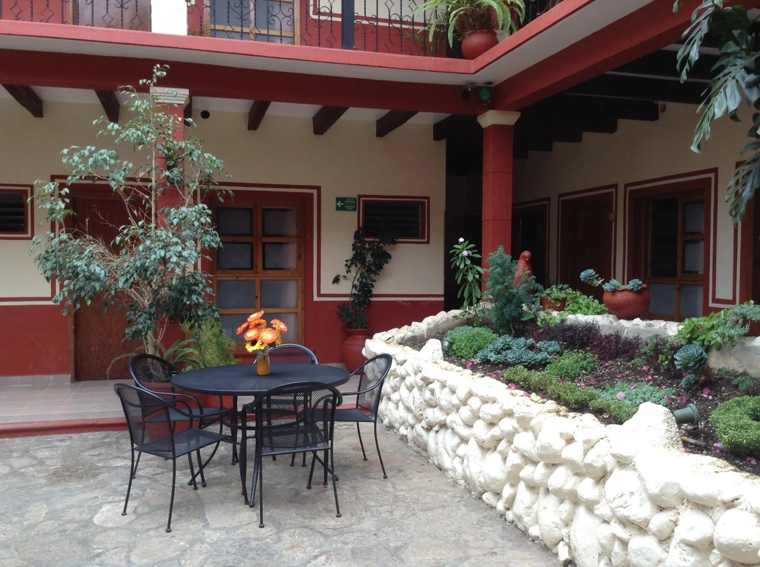 Garden in Hotel Real del Valle