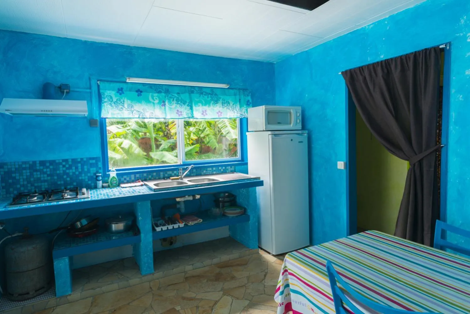 Decorative detail, Bed in Sunset Hill Lodge