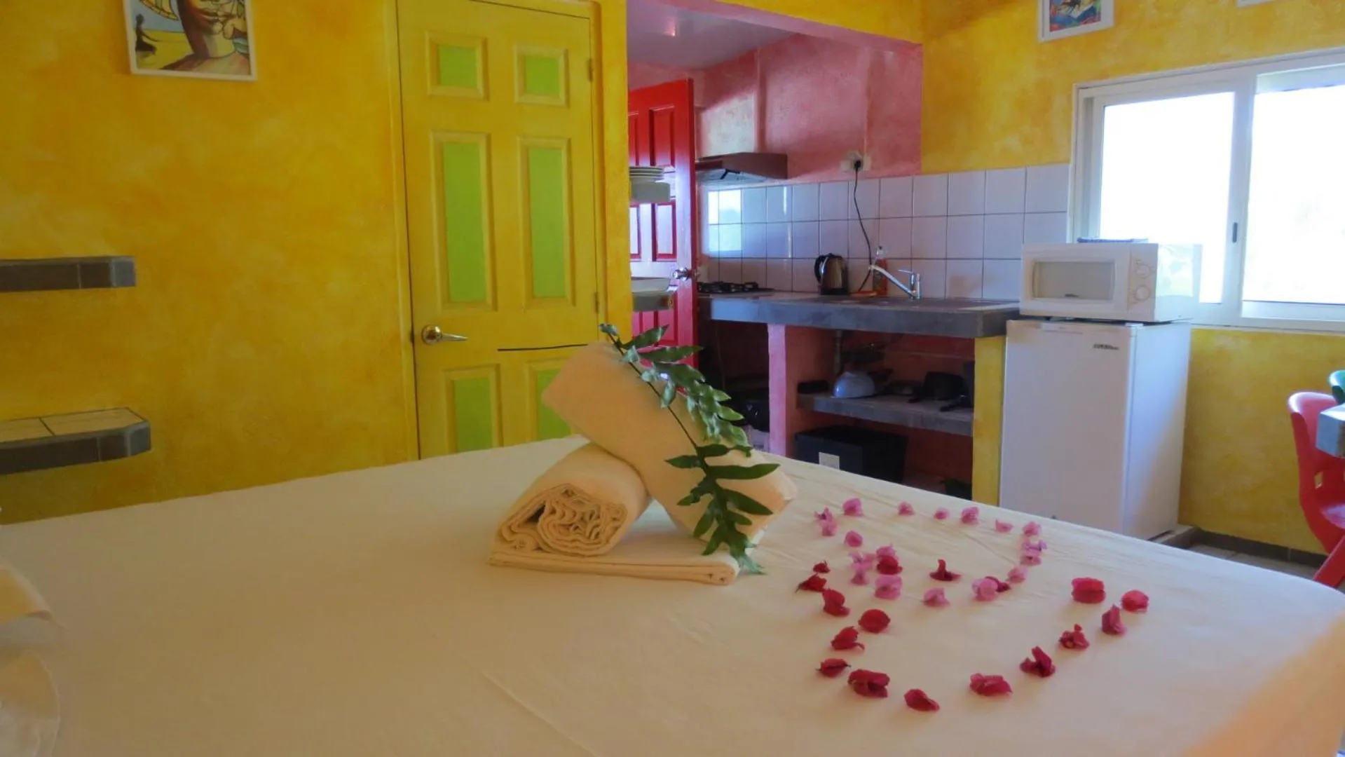 Bed in Sunset Hill Lodge