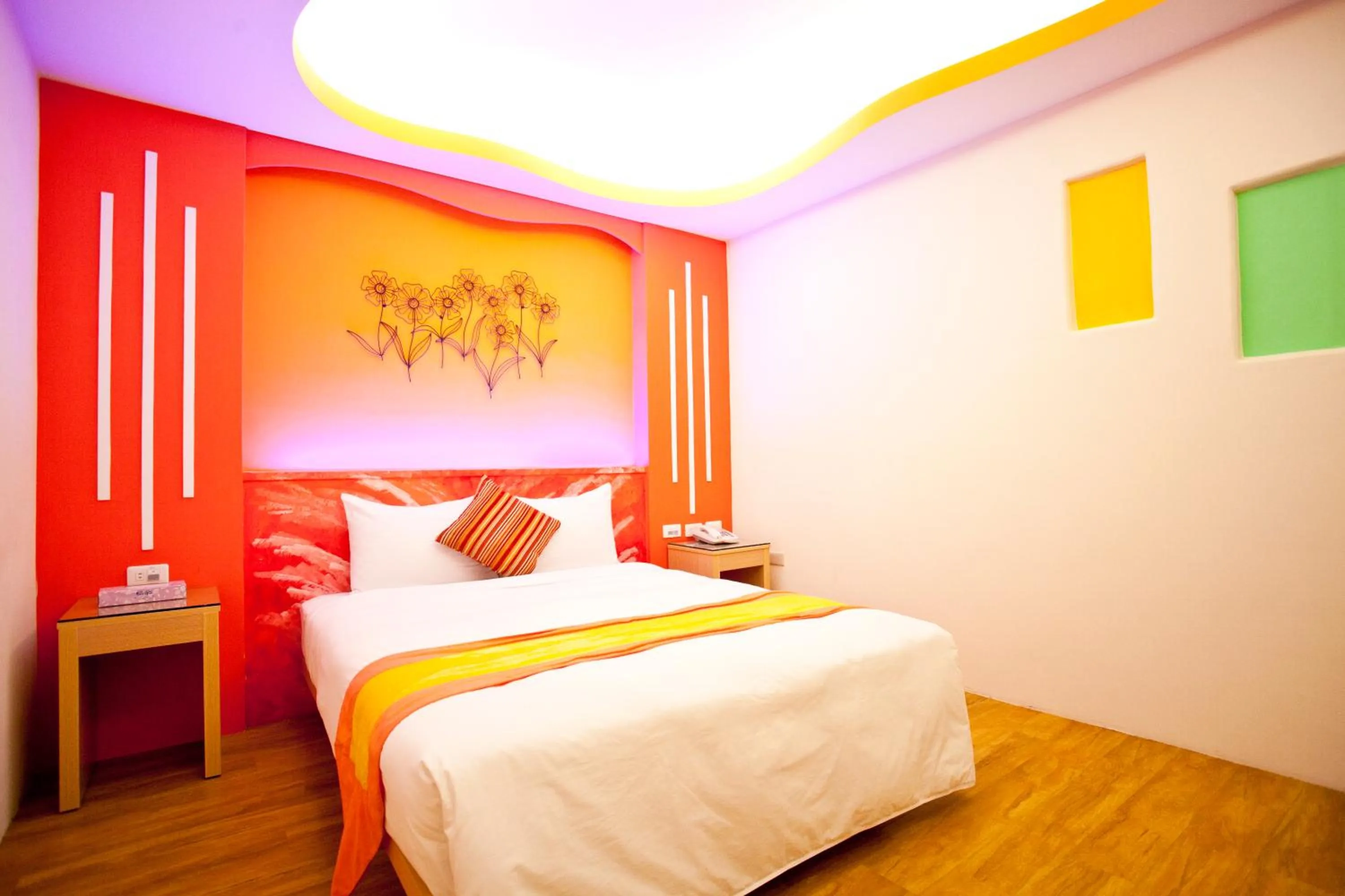 Bed in Millennium Inn