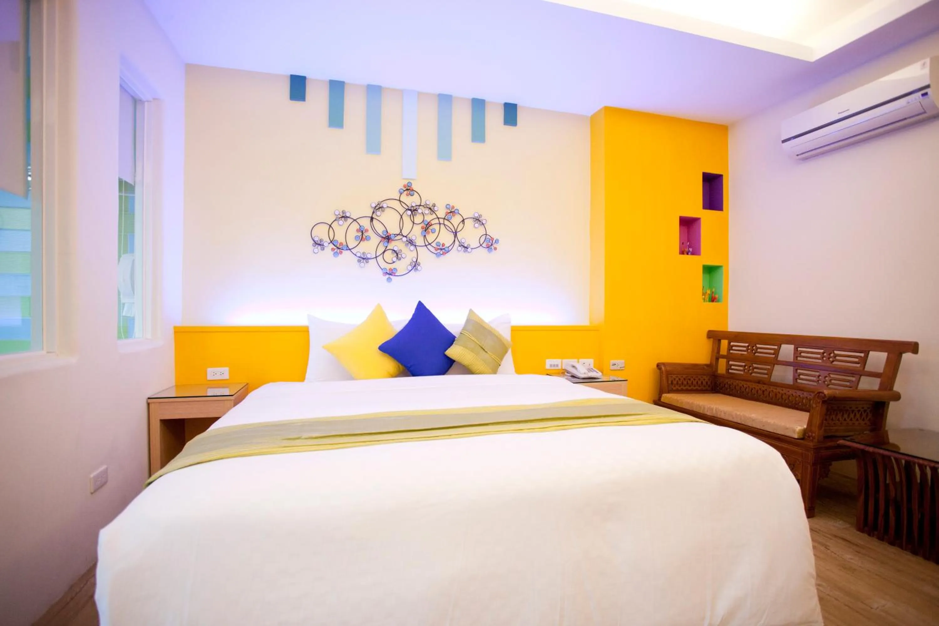 Bed in Millennium Inn