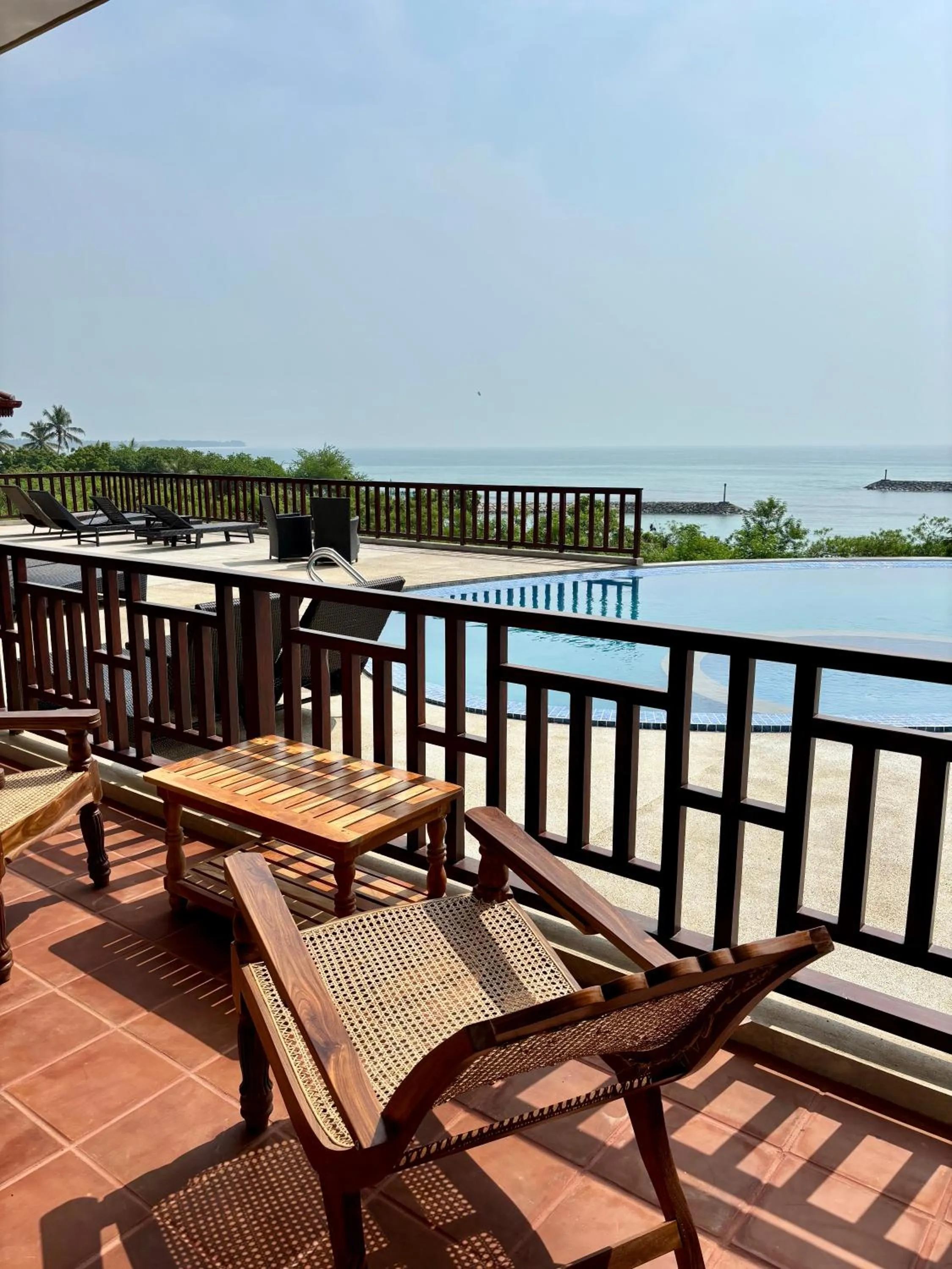 Balcony/Terrace in Ananthaya Beach
