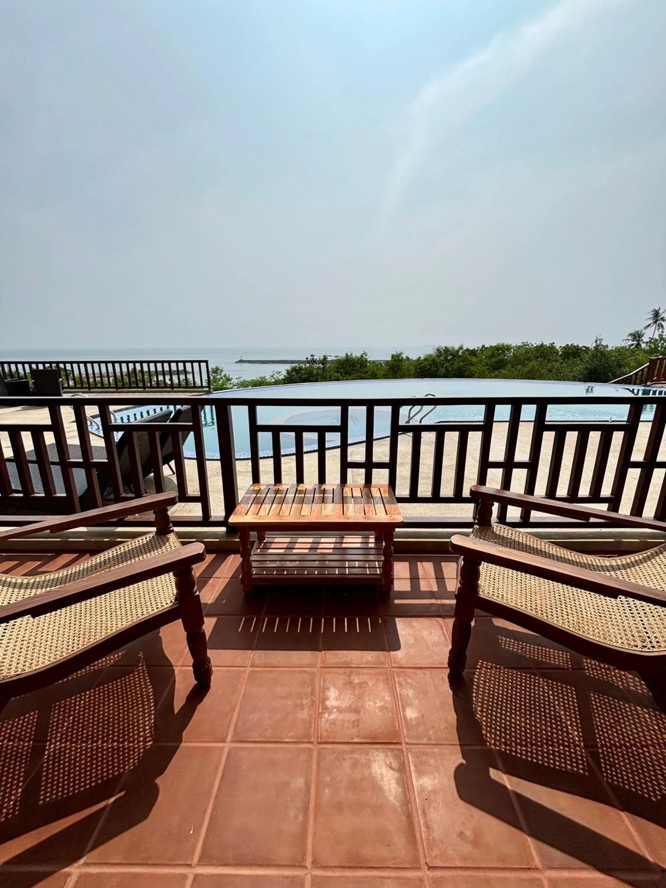 Balcony/Terrace in Ananthaya Beach