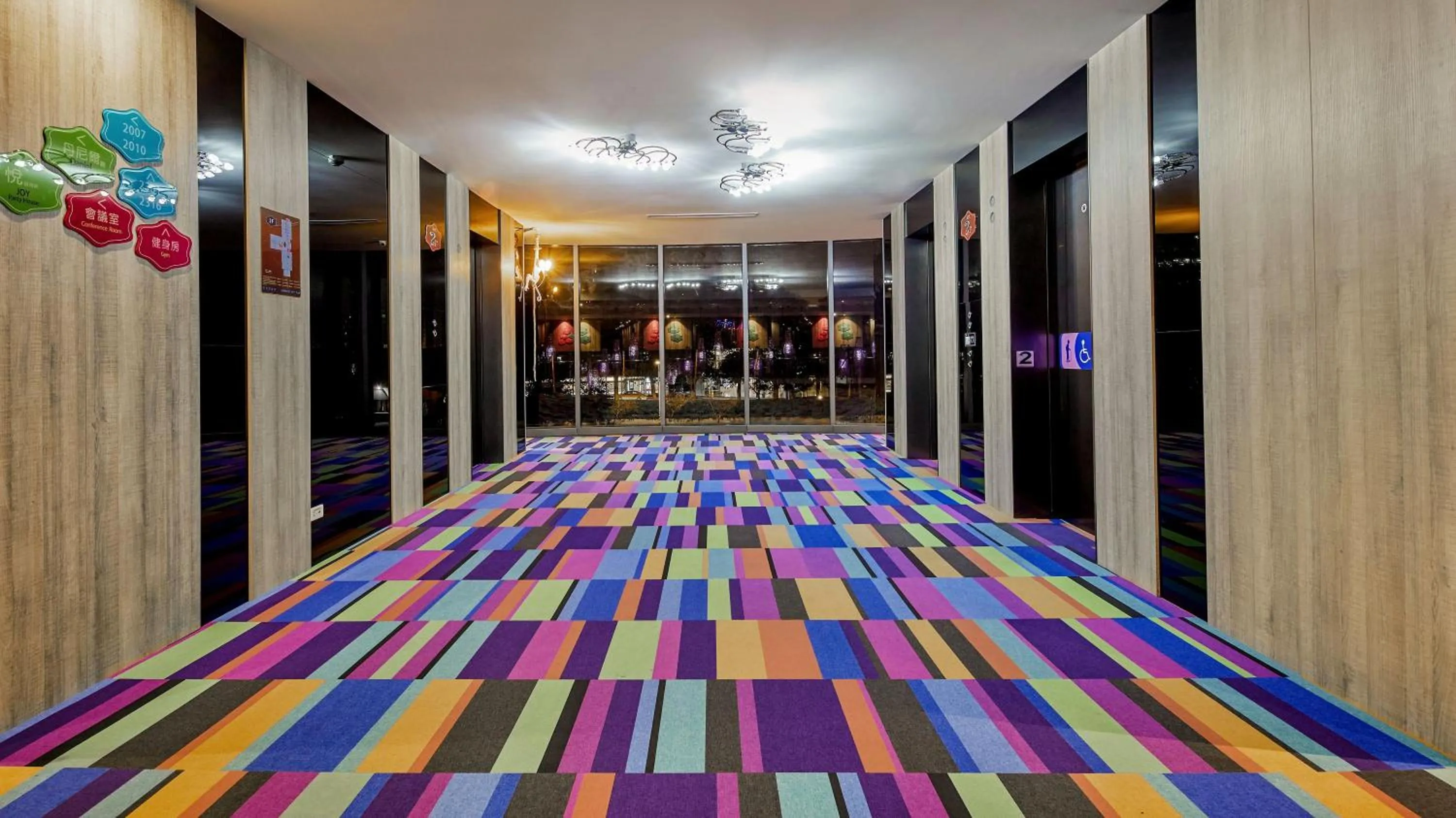 Decorative detail in Freedom Design Hotel