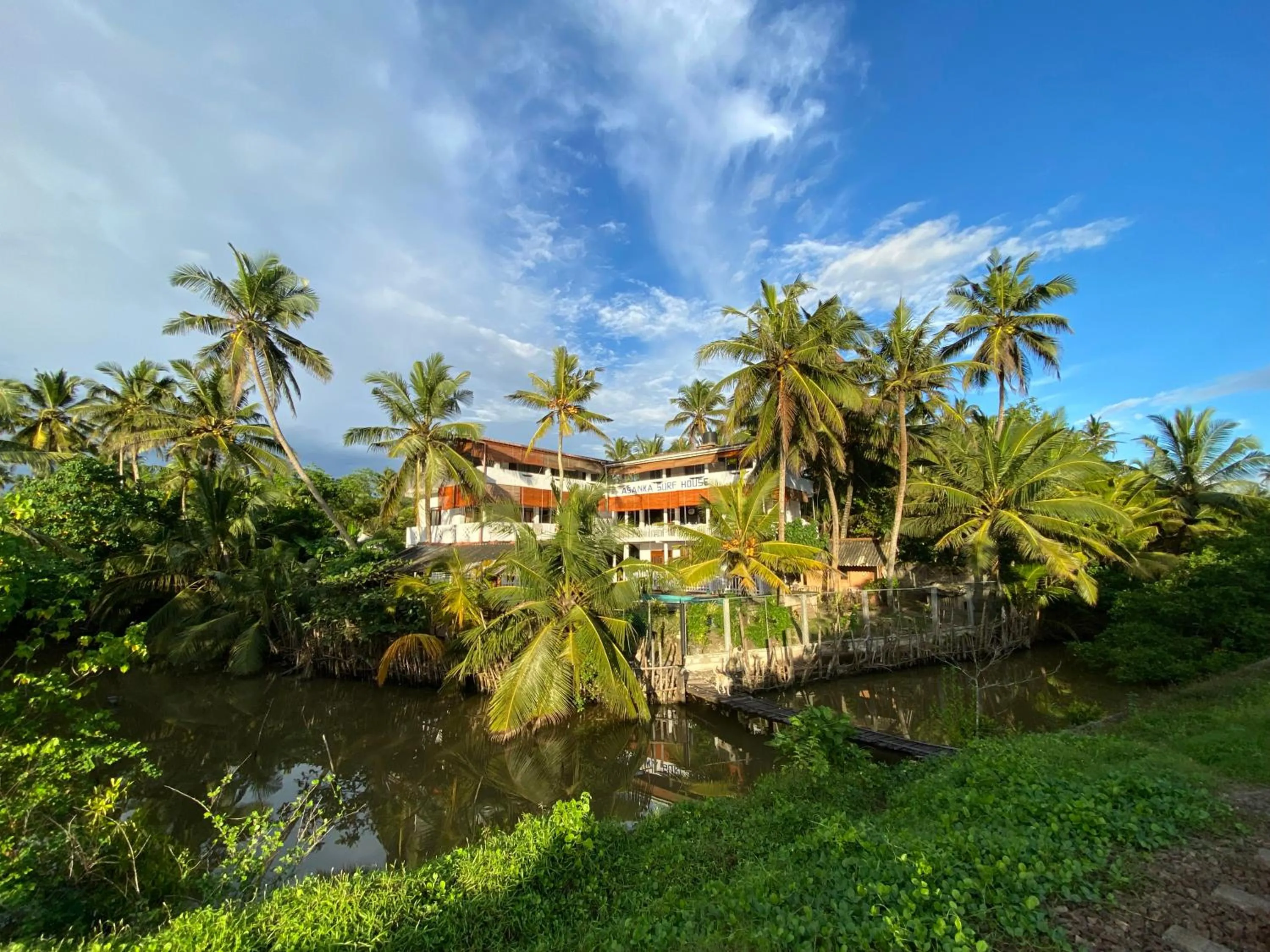 Double Room with Sea View in Asanka Surf House & Restaurant with pool