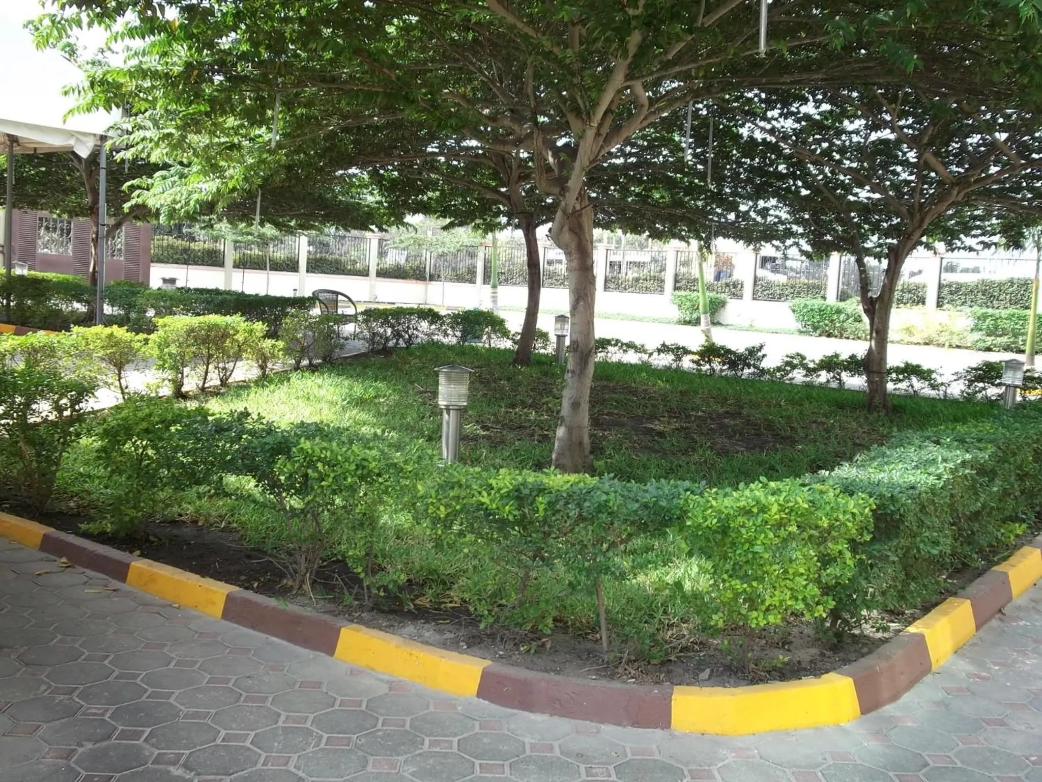 Garden in Greenlight Hotel