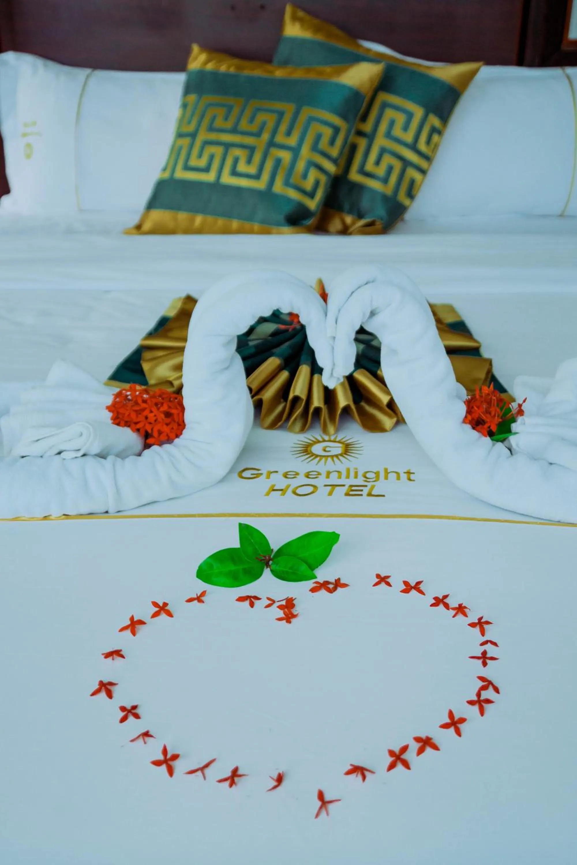 Bed in Greenlight Hotel