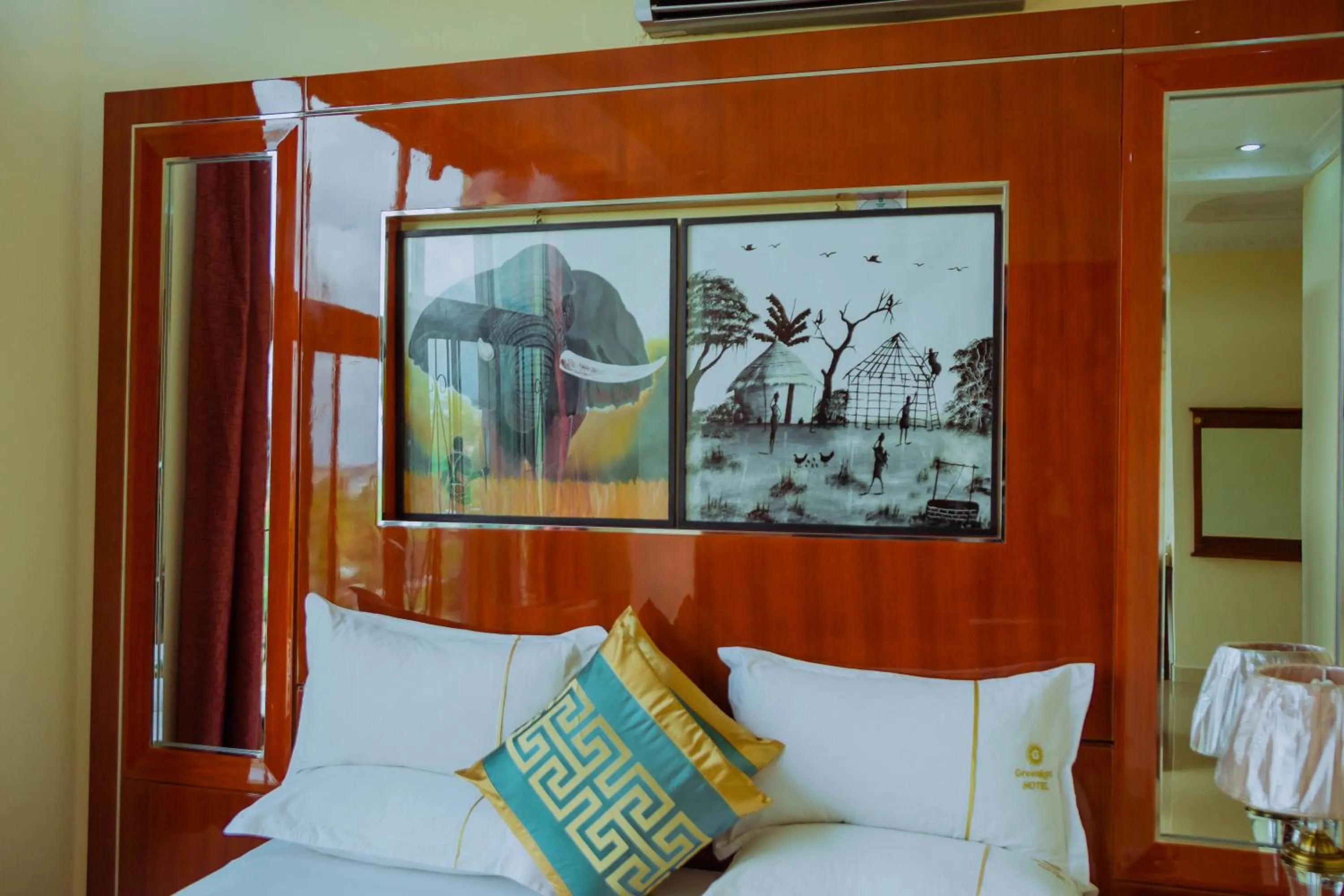 Bedroom in Greenlight Hotel