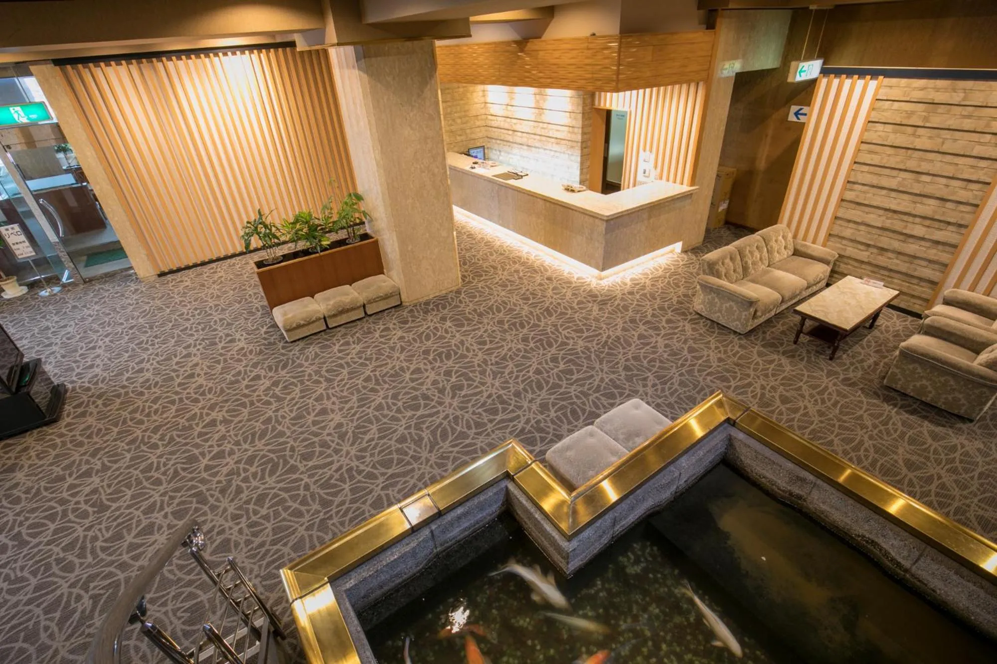 Lobby or reception in Hotel Takasago