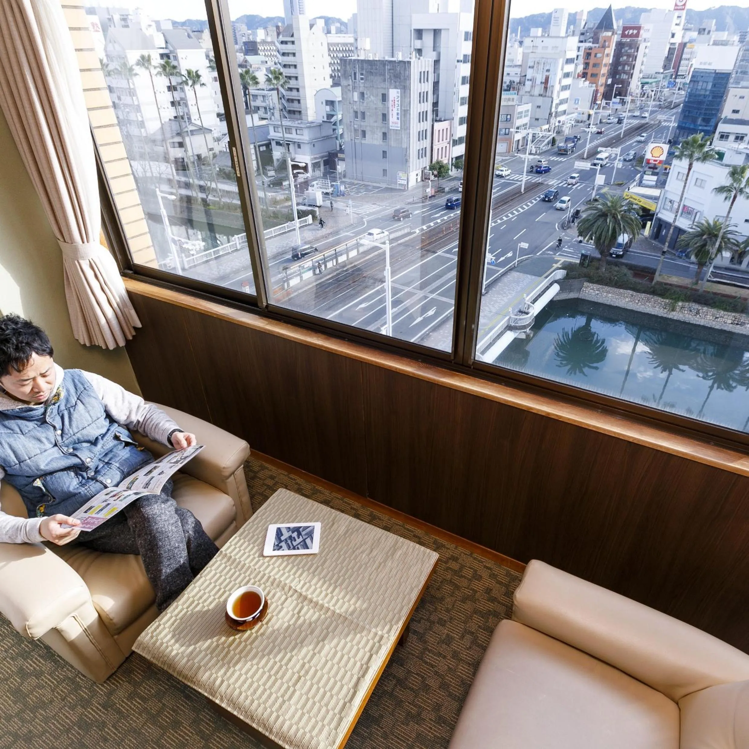 River view in Hotel Takasago
