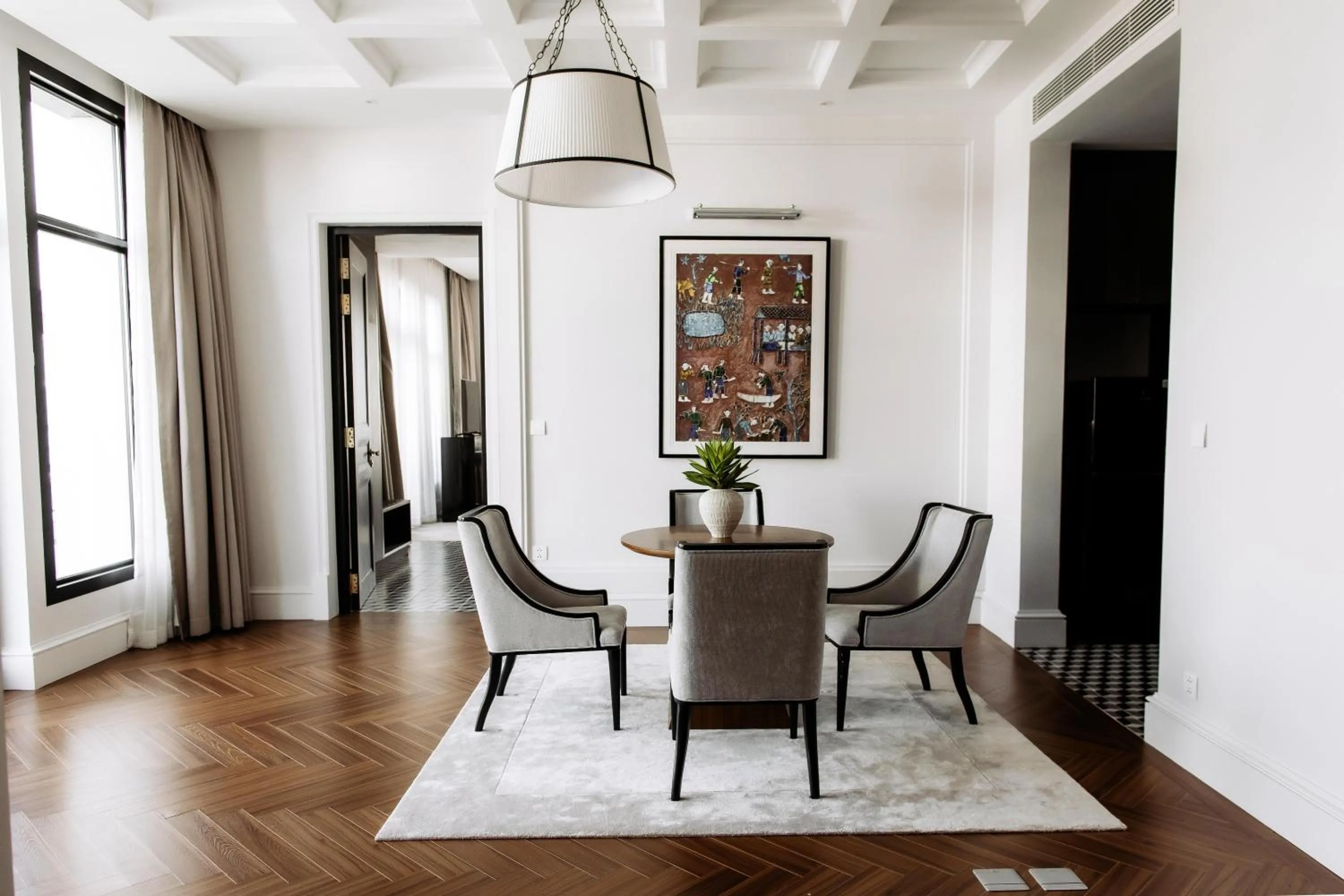 Living room in Souphattra Hotel Vientiane