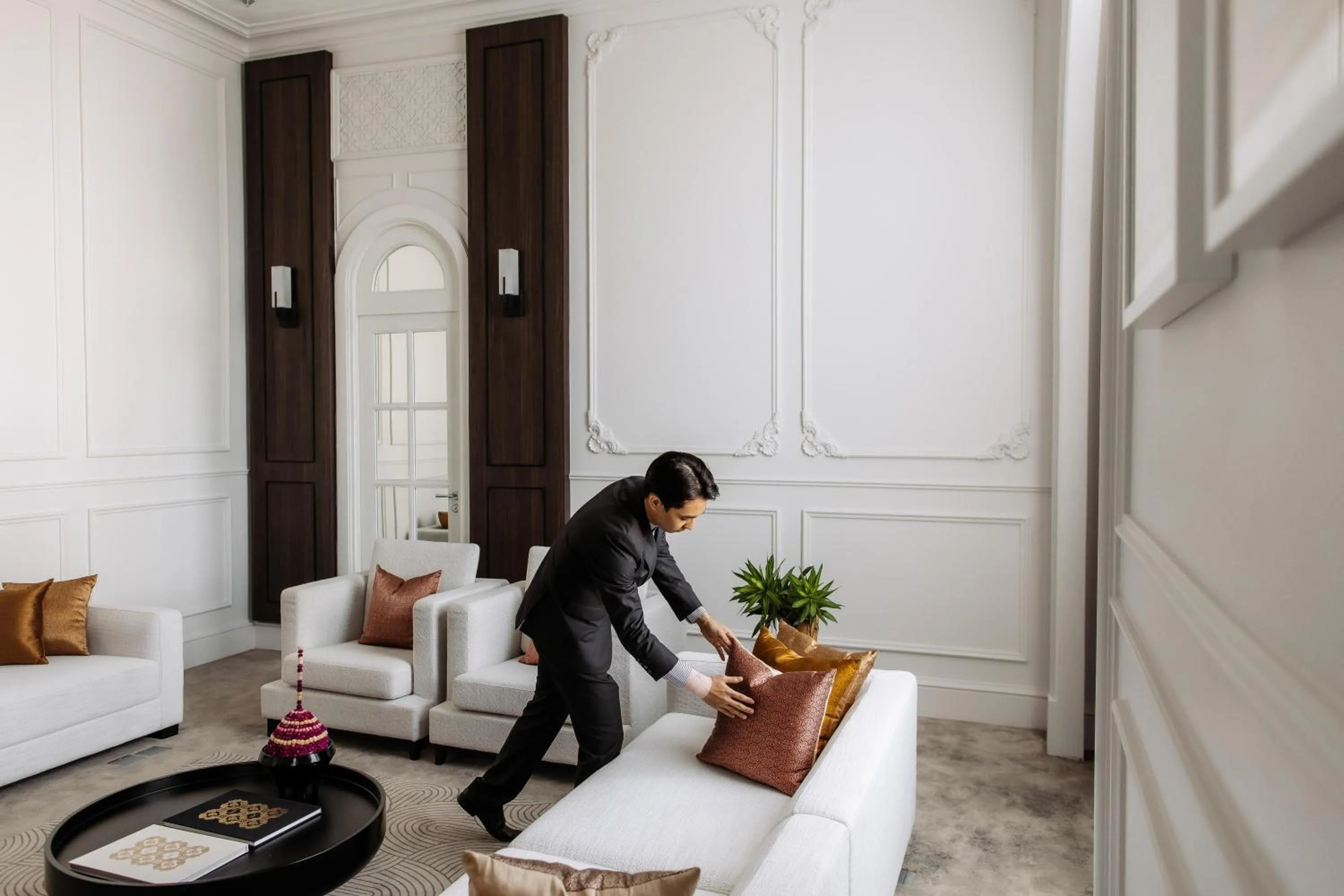 Living room in Souphattra Hotel Vientiane