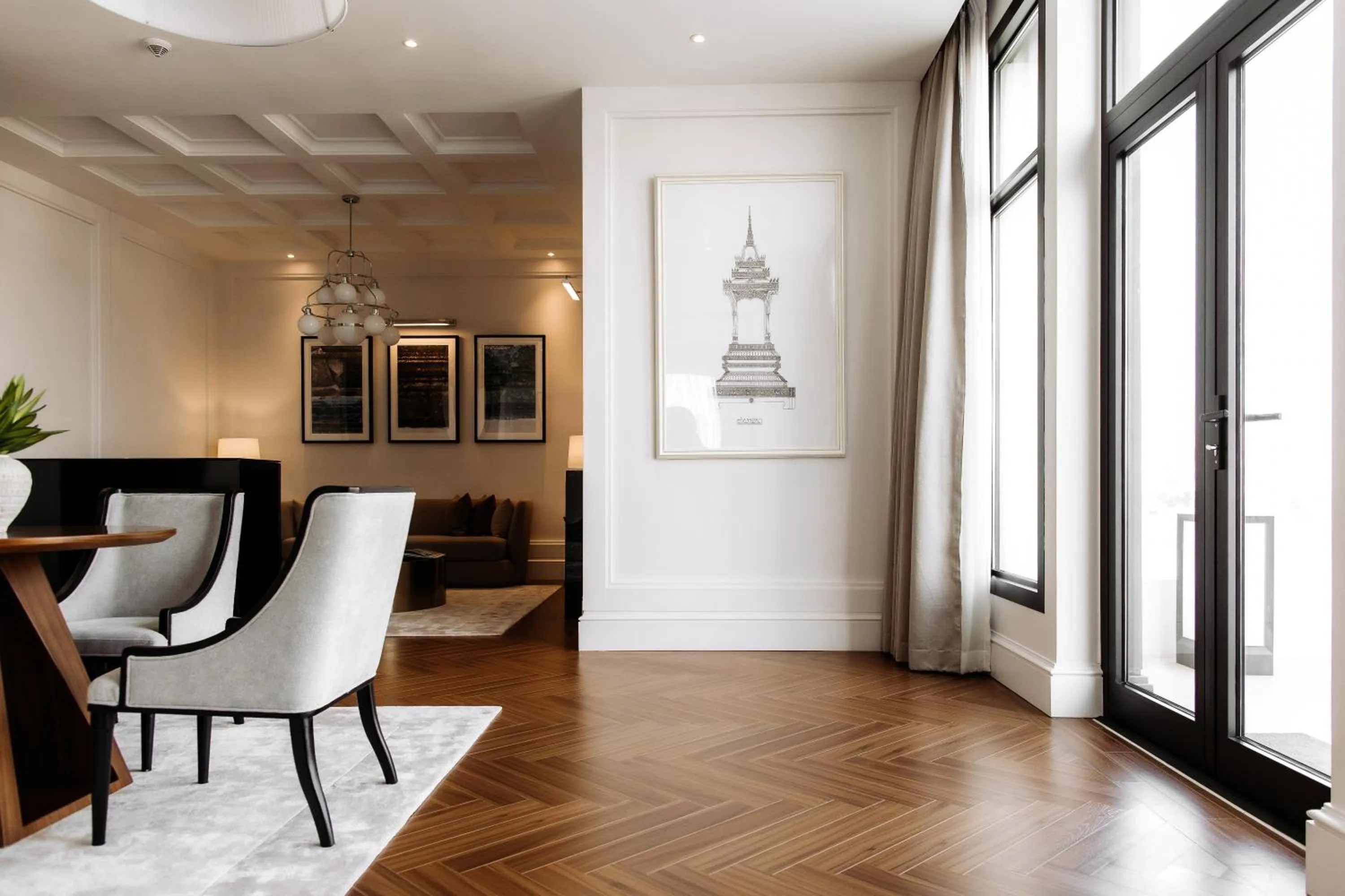 Living room in Souphattra Hotel Vientiane