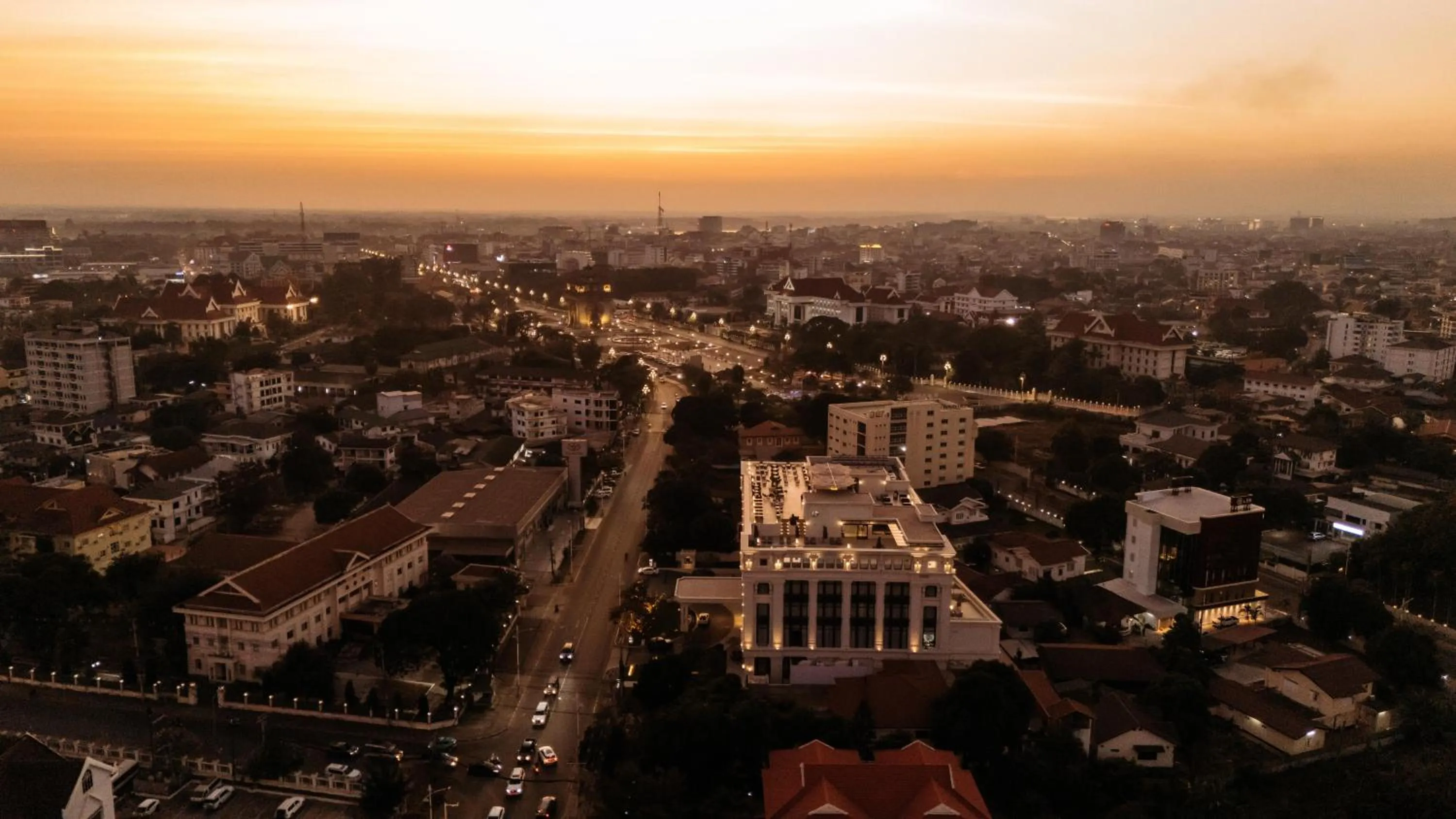 Property building in Souphattra Hotel Vientiane