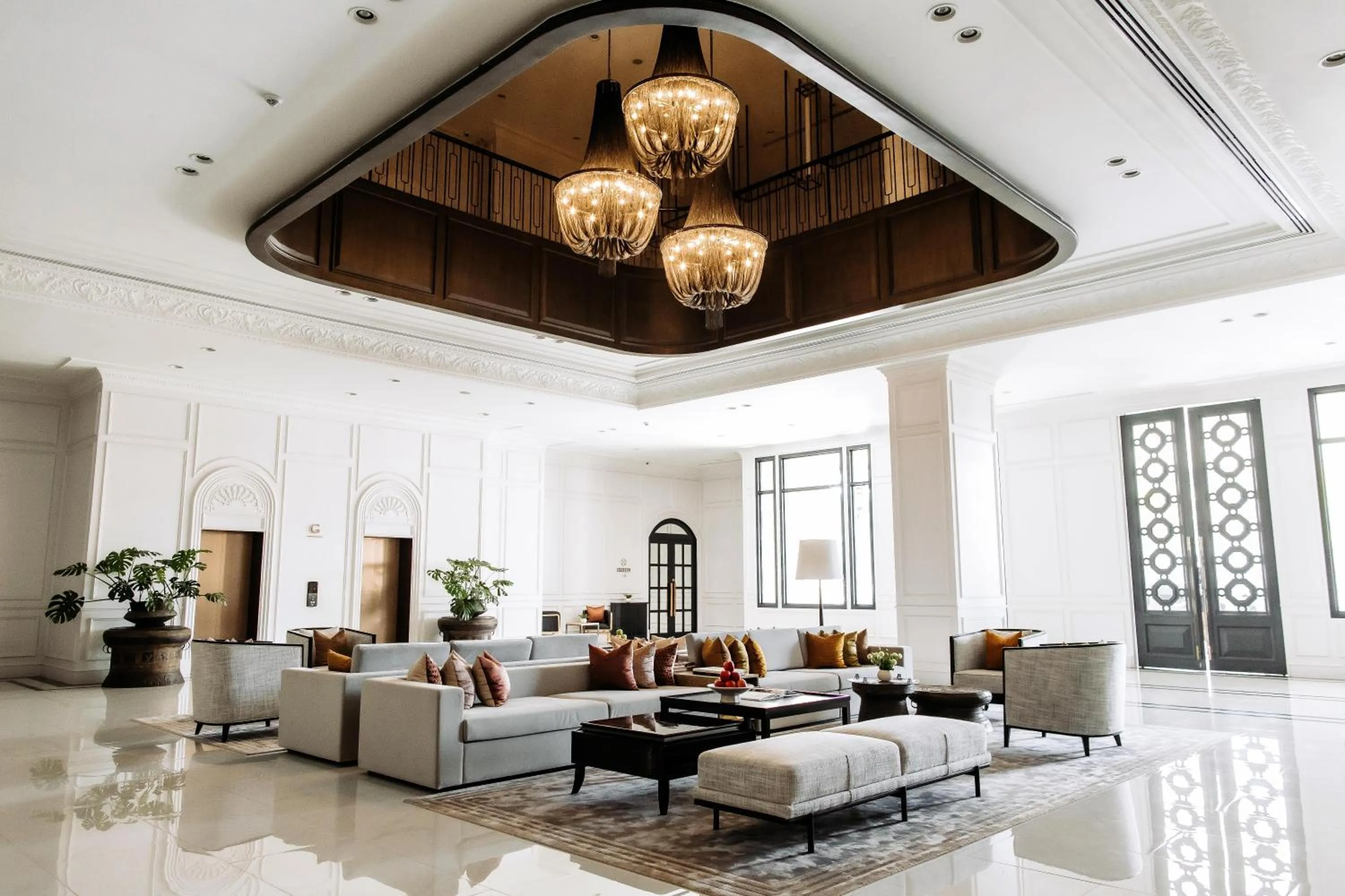 Lobby or reception in Souphattra Hotel Vientiane