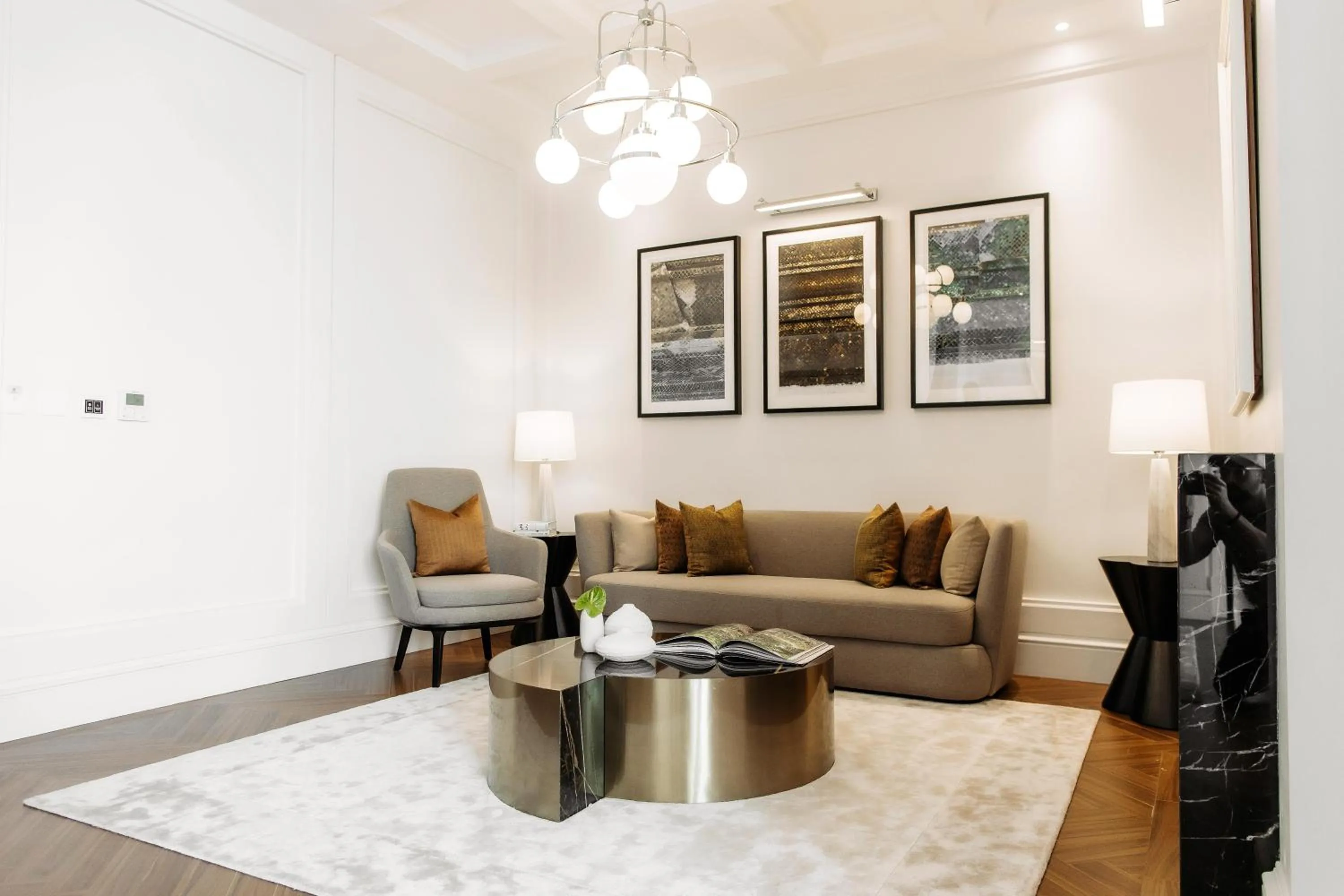 Living room in Souphattra Hotel Vientiane