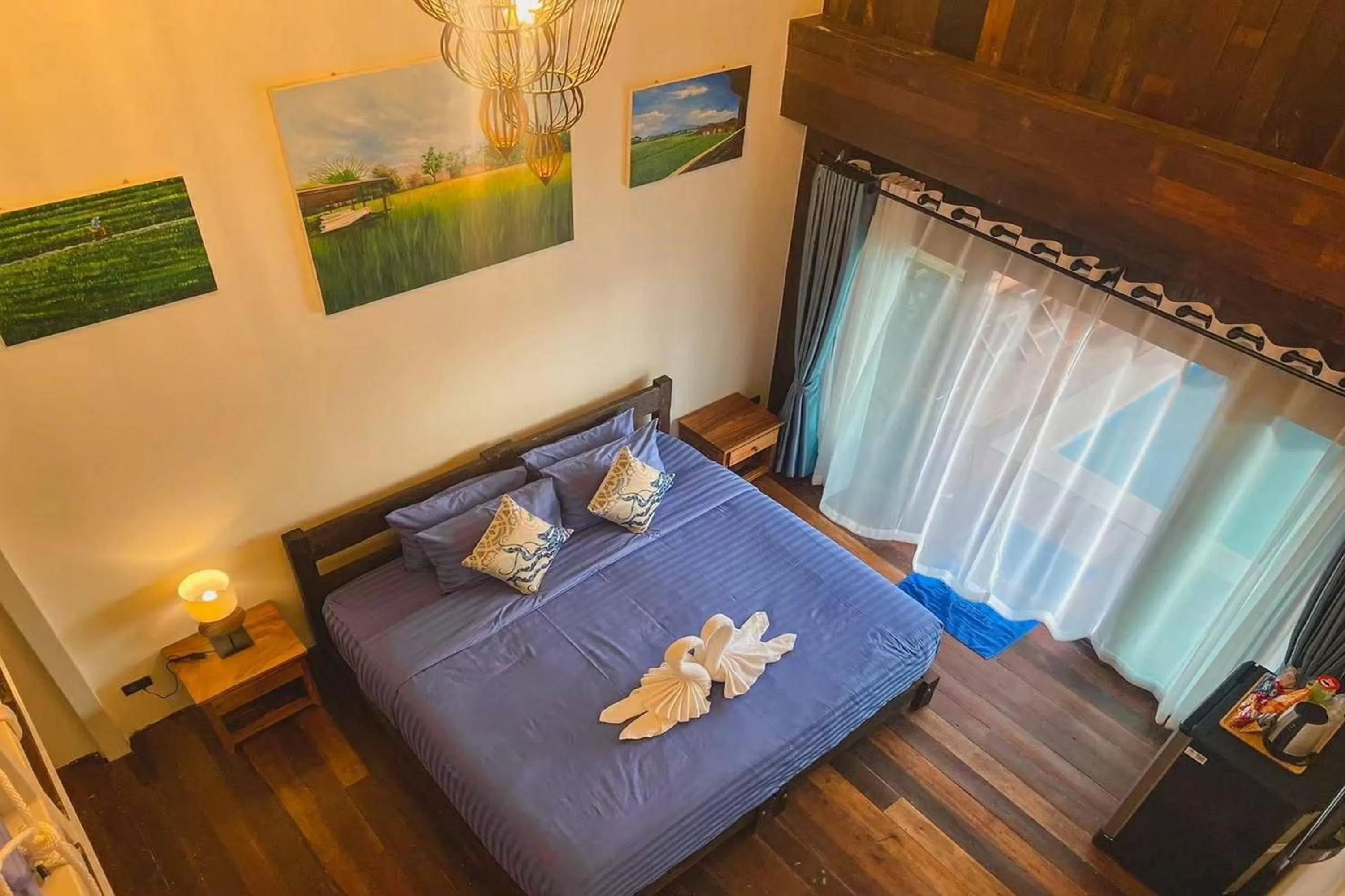 Bed in Buffalo Island Resort