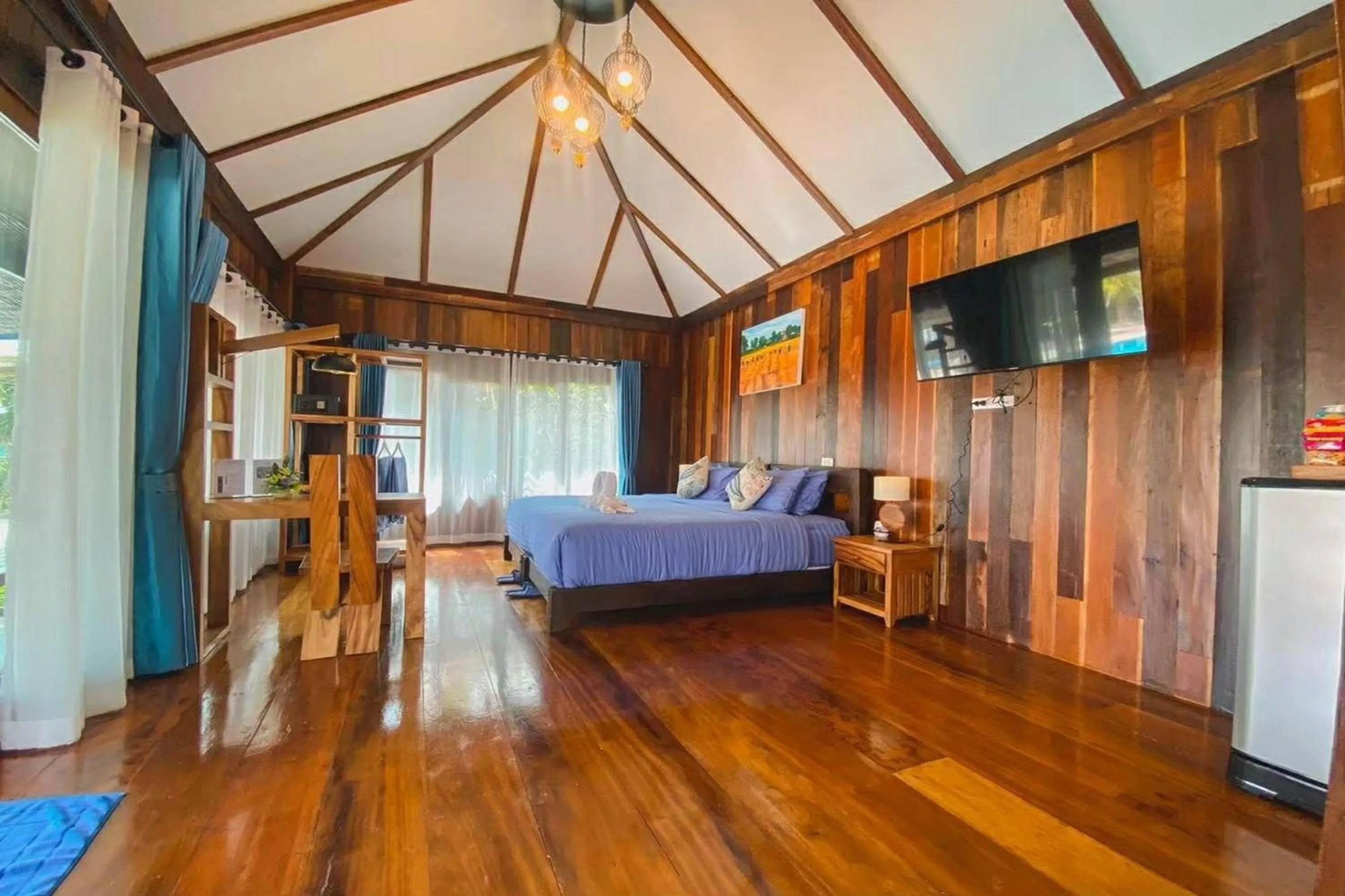 Bed in Buffalo Island Resort