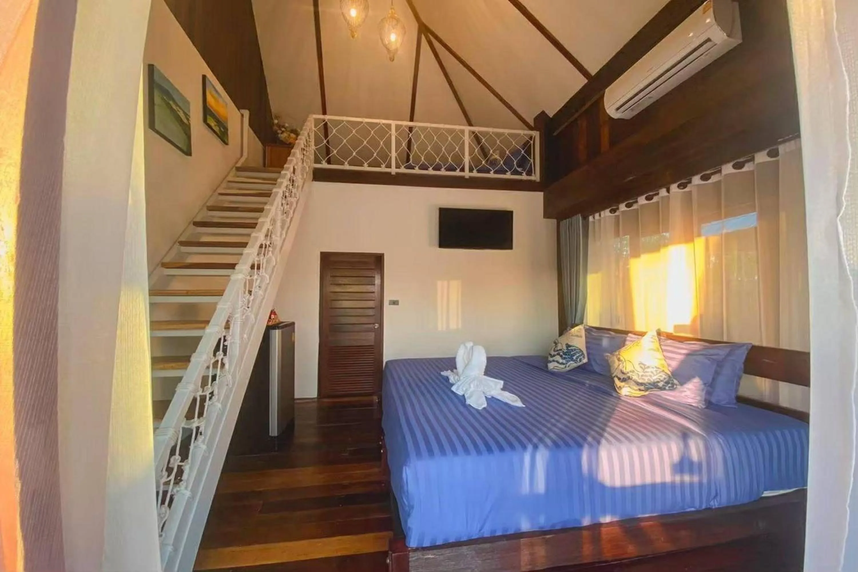 Bed in Buffalo Island Resort