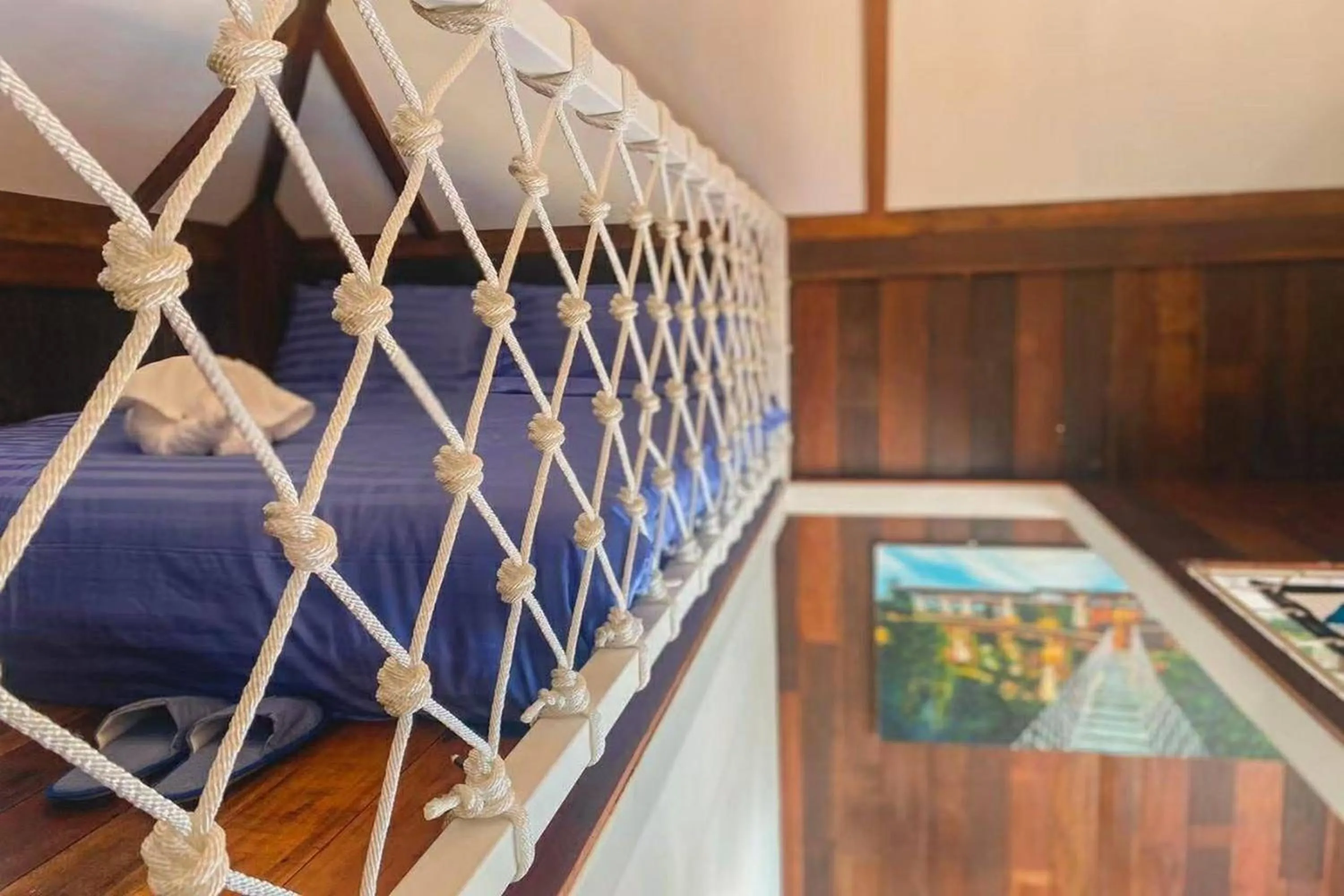 Bed in Buffalo Island Resort