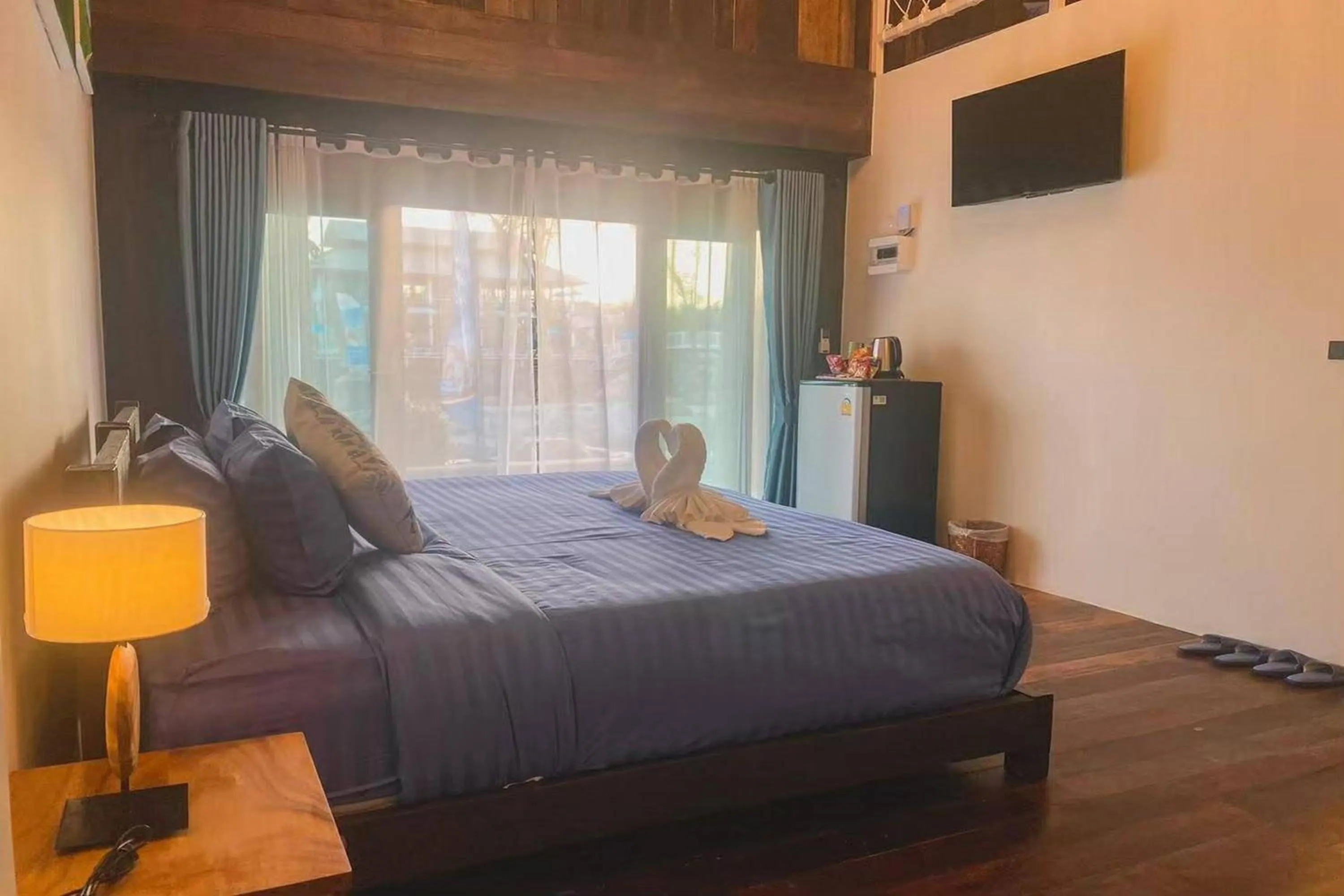 Living room in Buffalo Island Resort