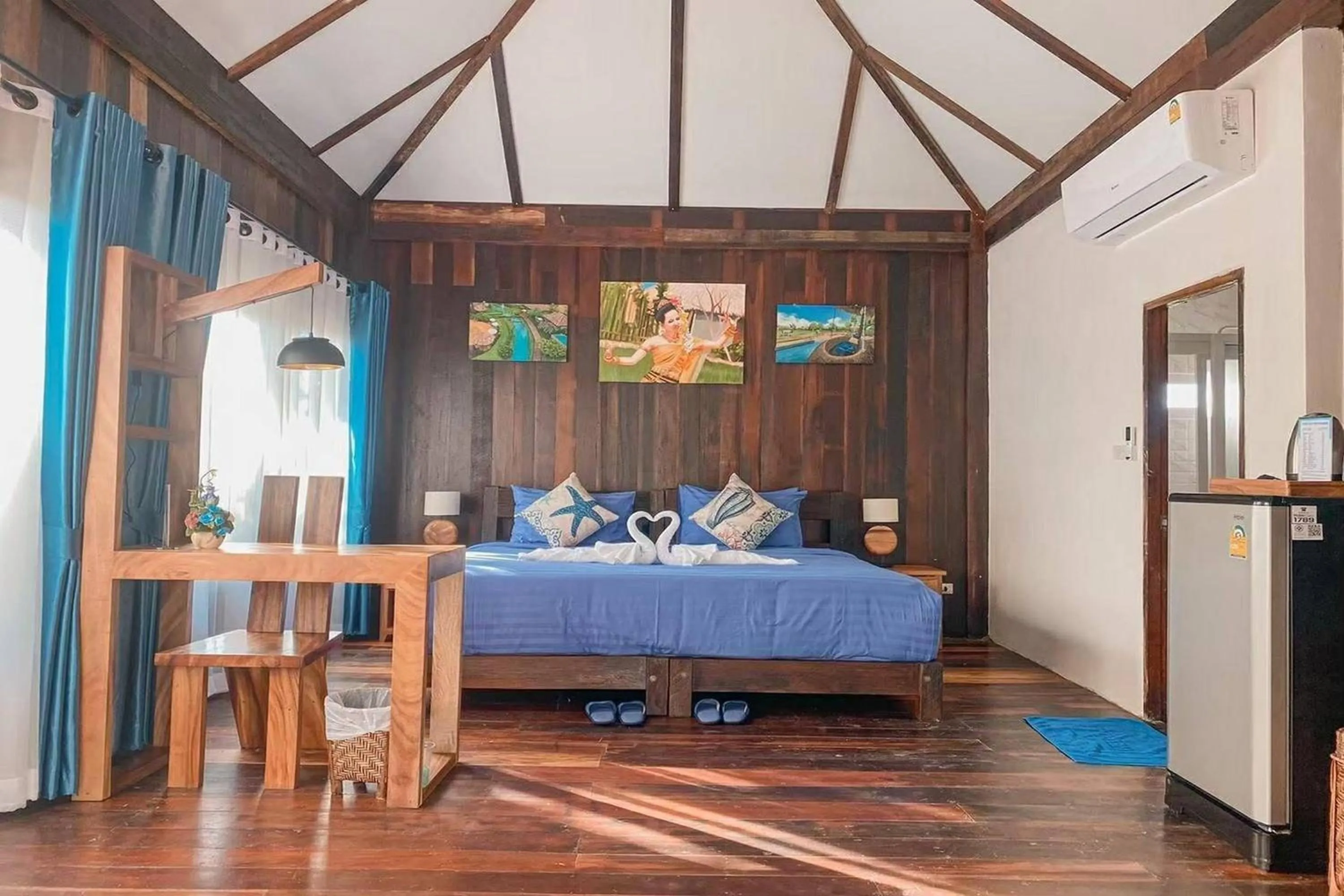 Bed in Buffalo Island Resort