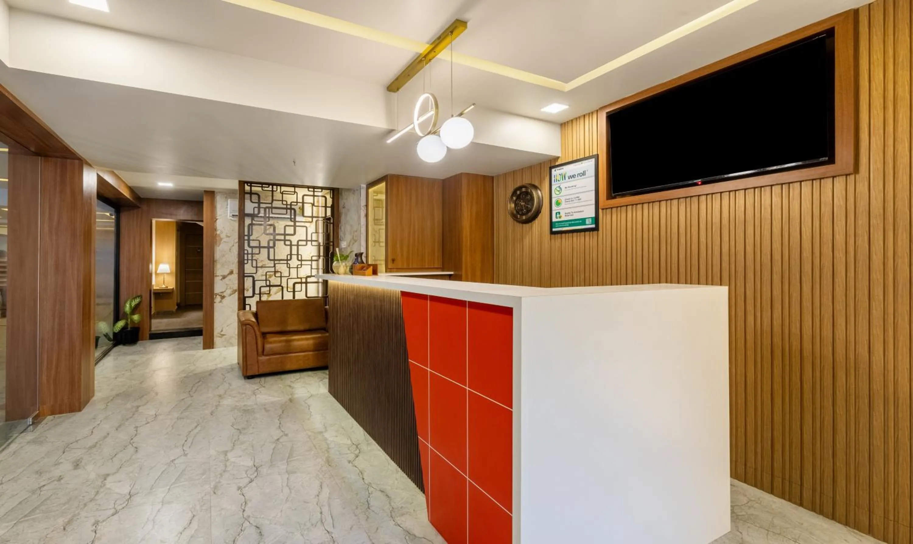 Lobby or reception in Treebo Premium Nestlay Rooms Nungambakkam