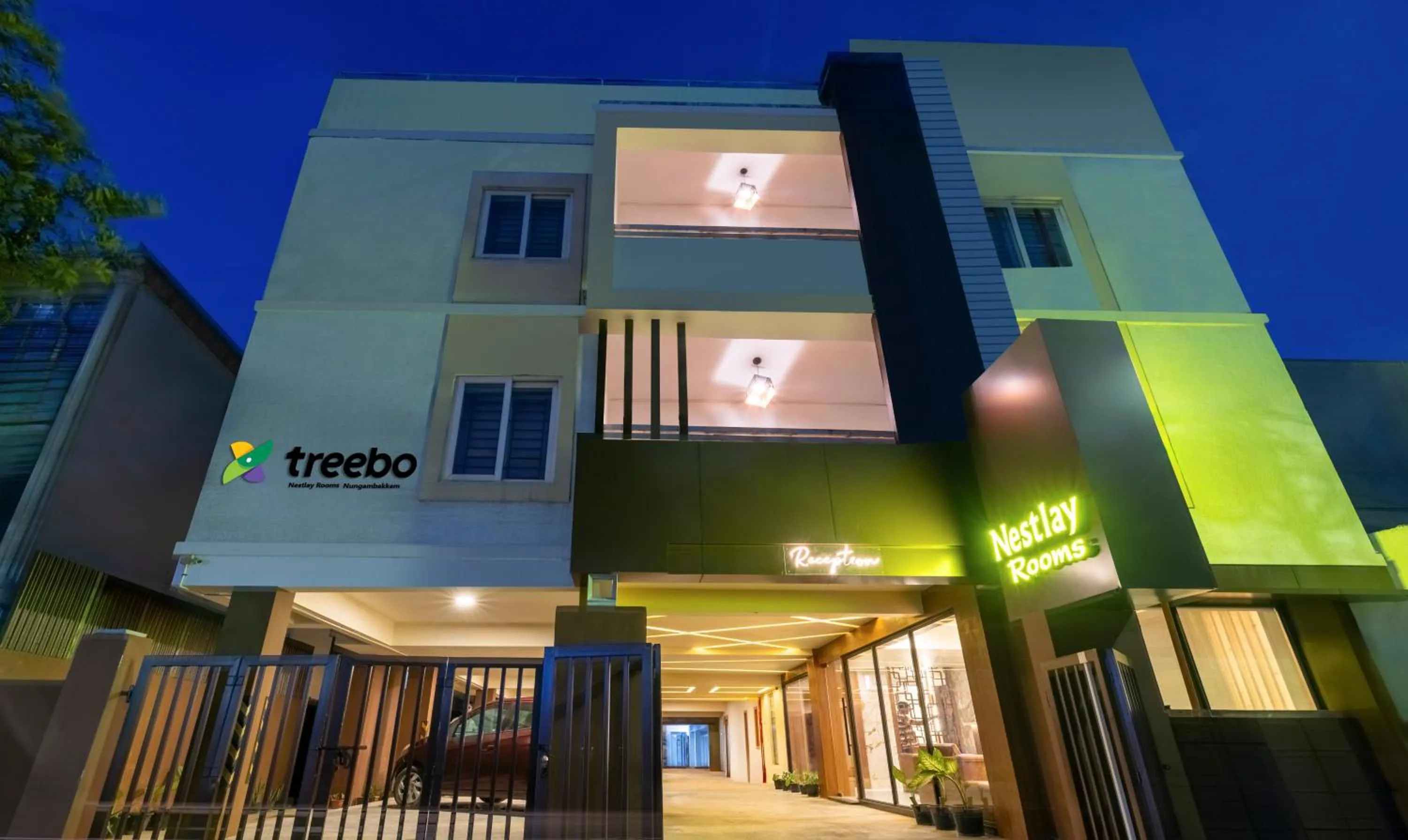 Facade/entrance in Treebo Premium Nestlay Rooms Nungambakkam