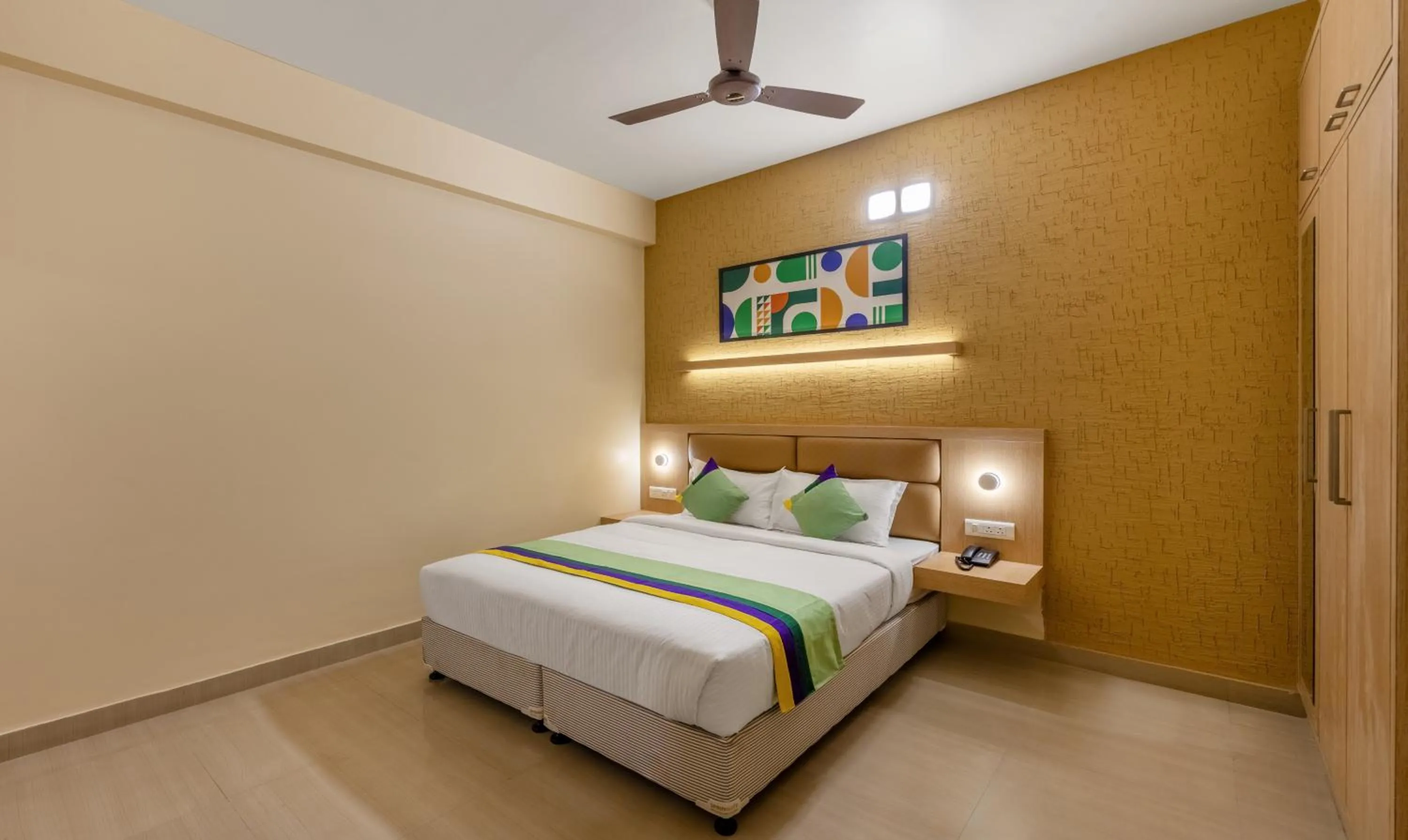 Bedroom, Bed in Treebo Premium Nestlay Rooms Nungambakkam