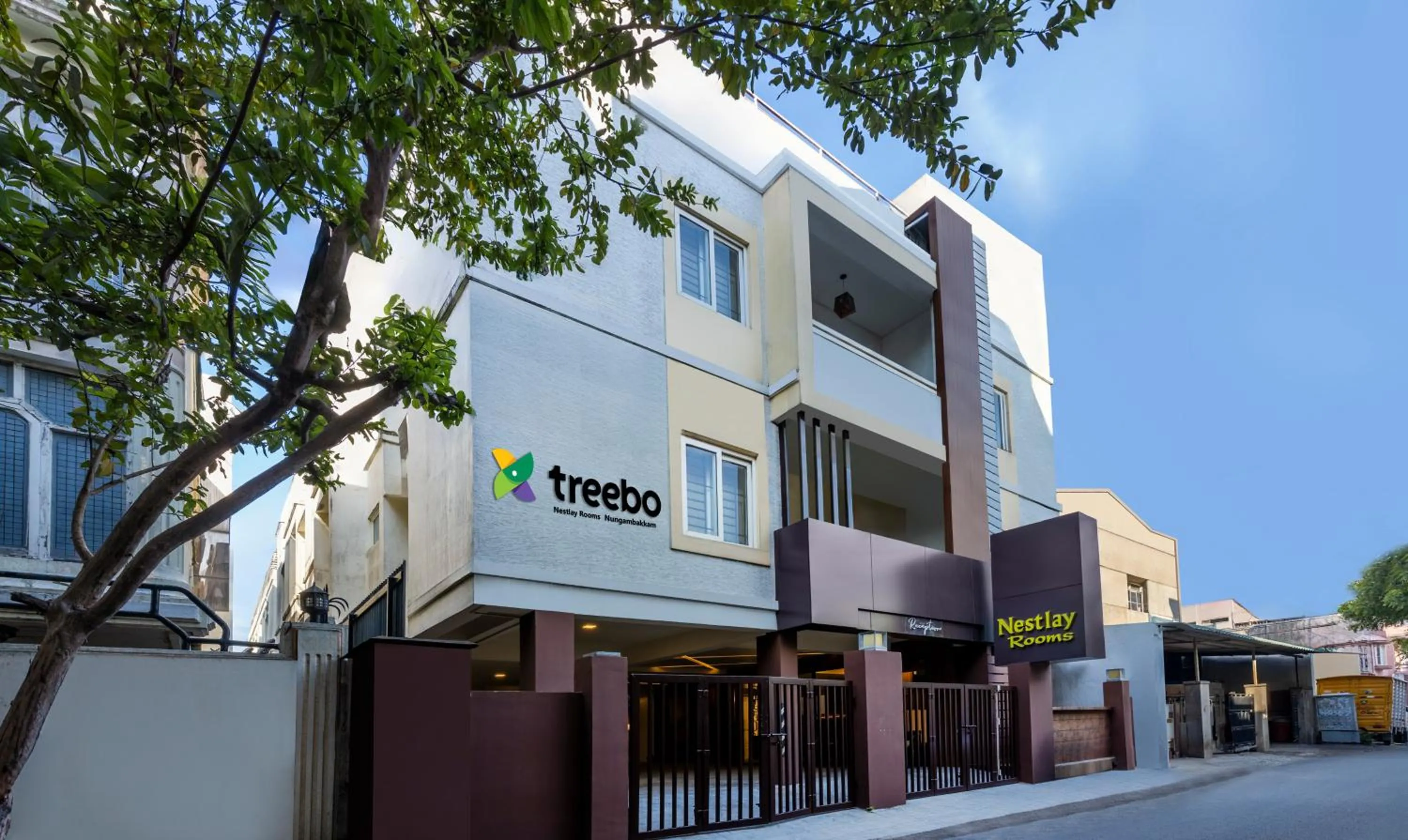 Facade/entrance in Treebo Premium Nestlay Rooms Nungambakkam