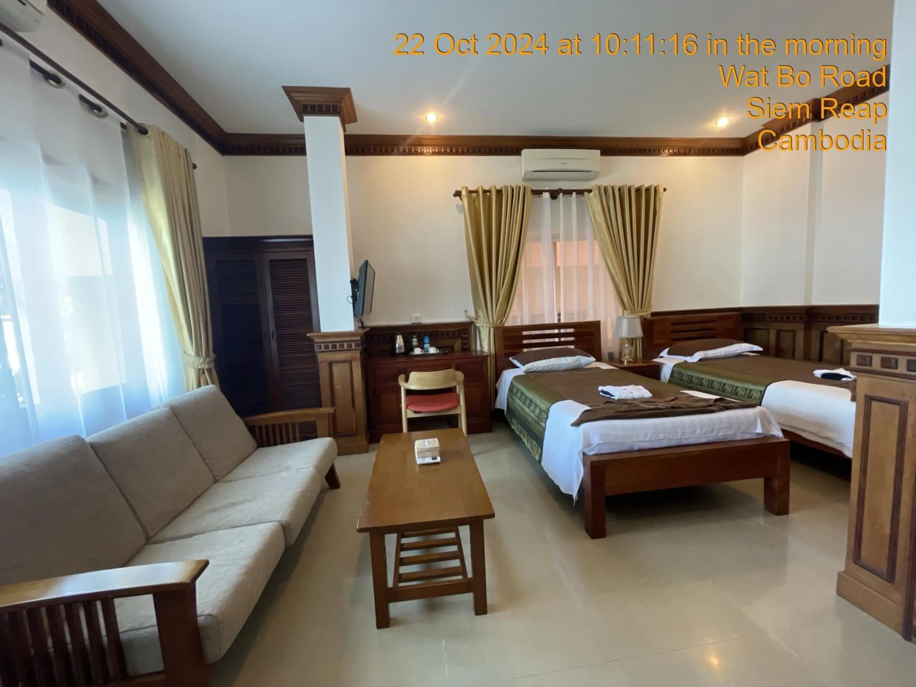 Bed in RubyLand Hotel