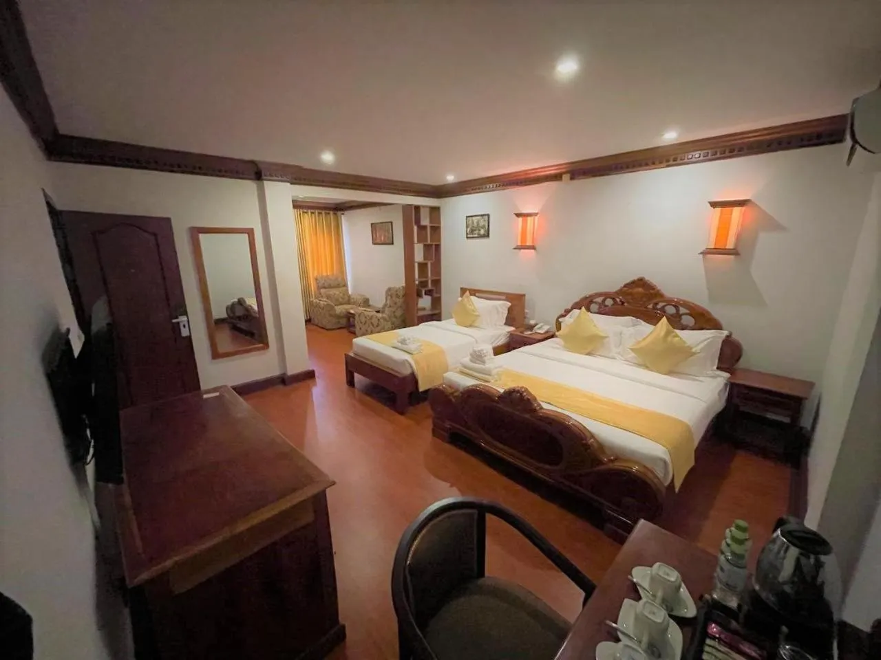 TV and multimedia, Bed in RubyLand Hotel