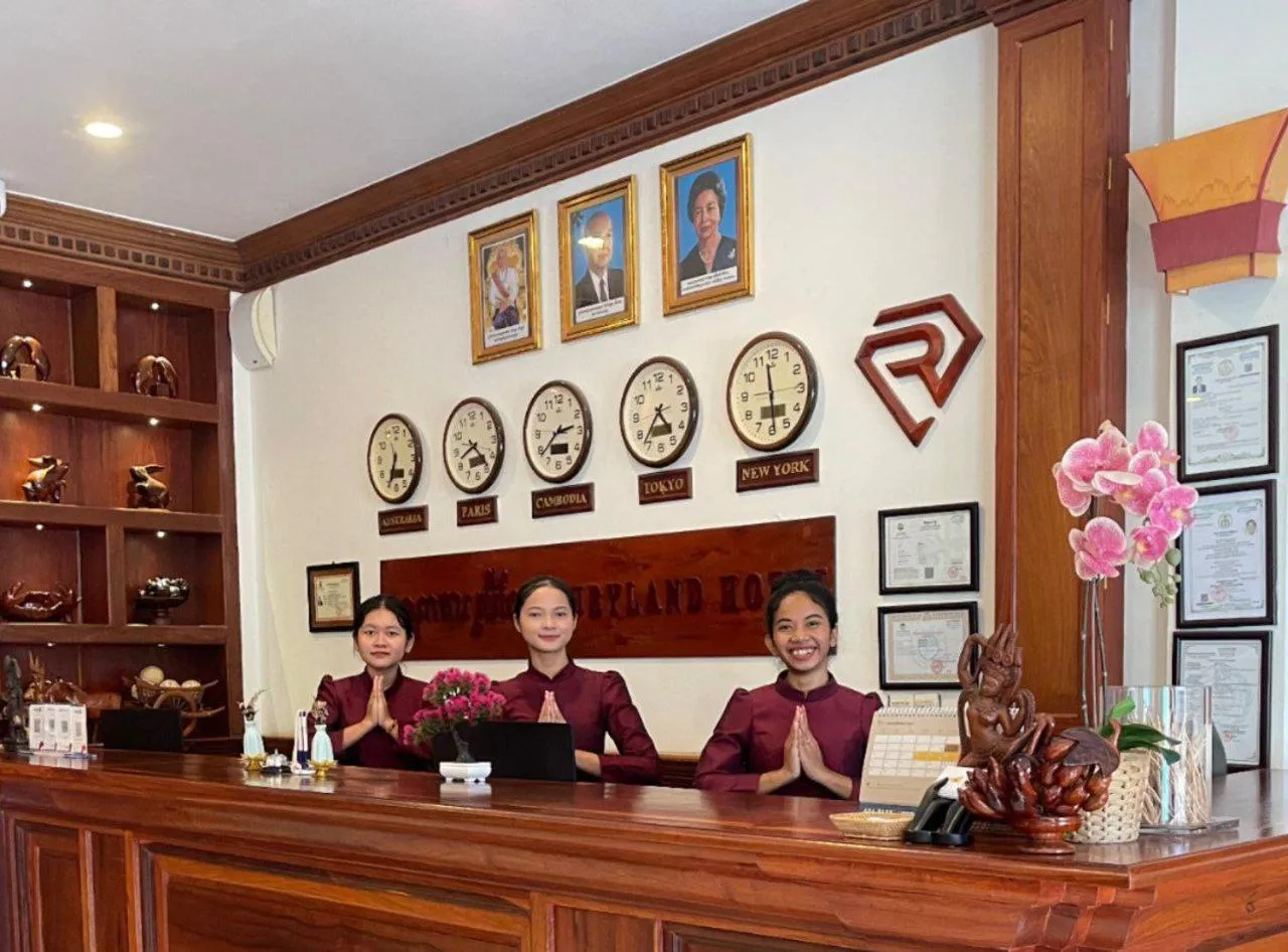 Staff in RubyLand Hotel