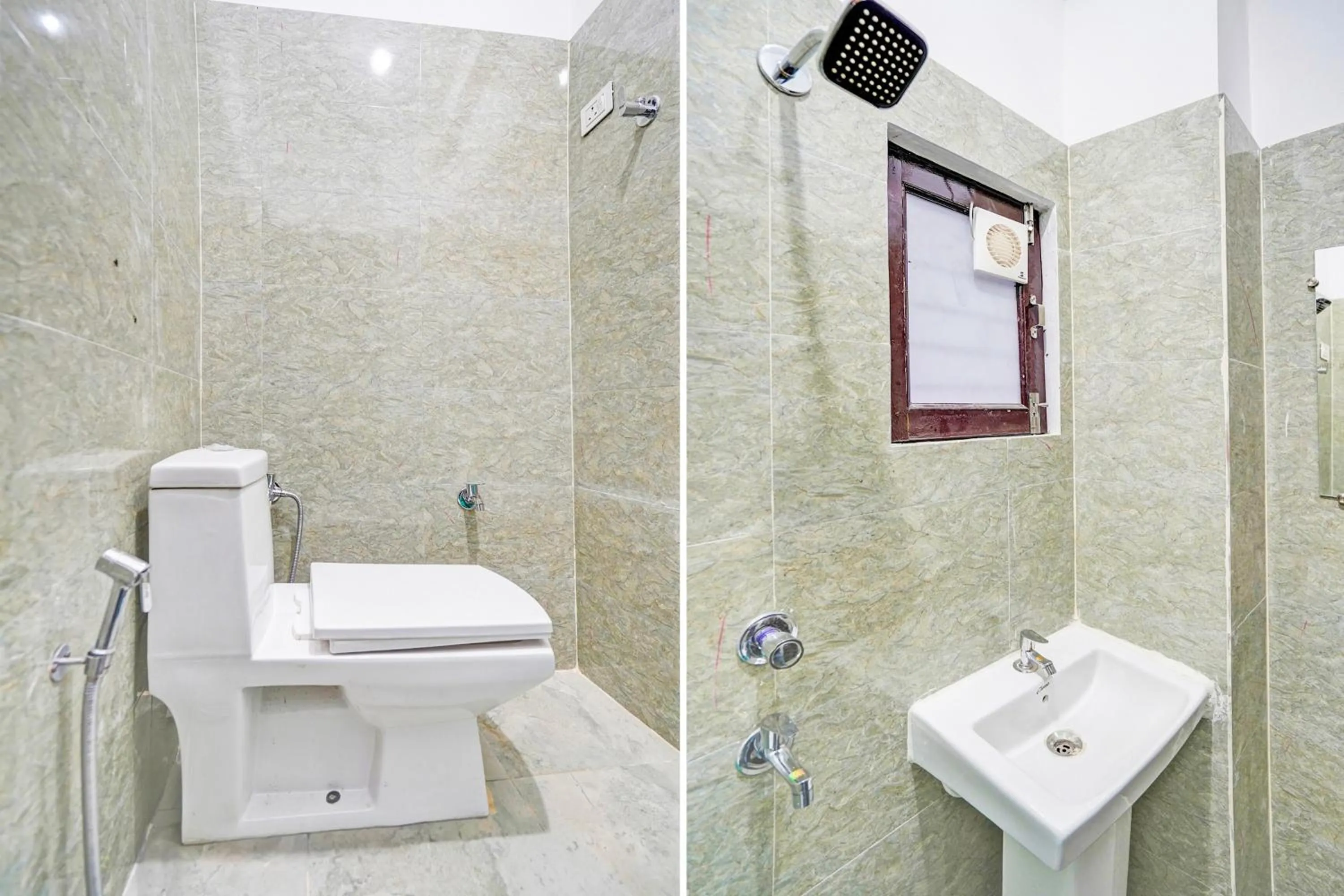 Bathroom in Hotel O Rooftop Castle