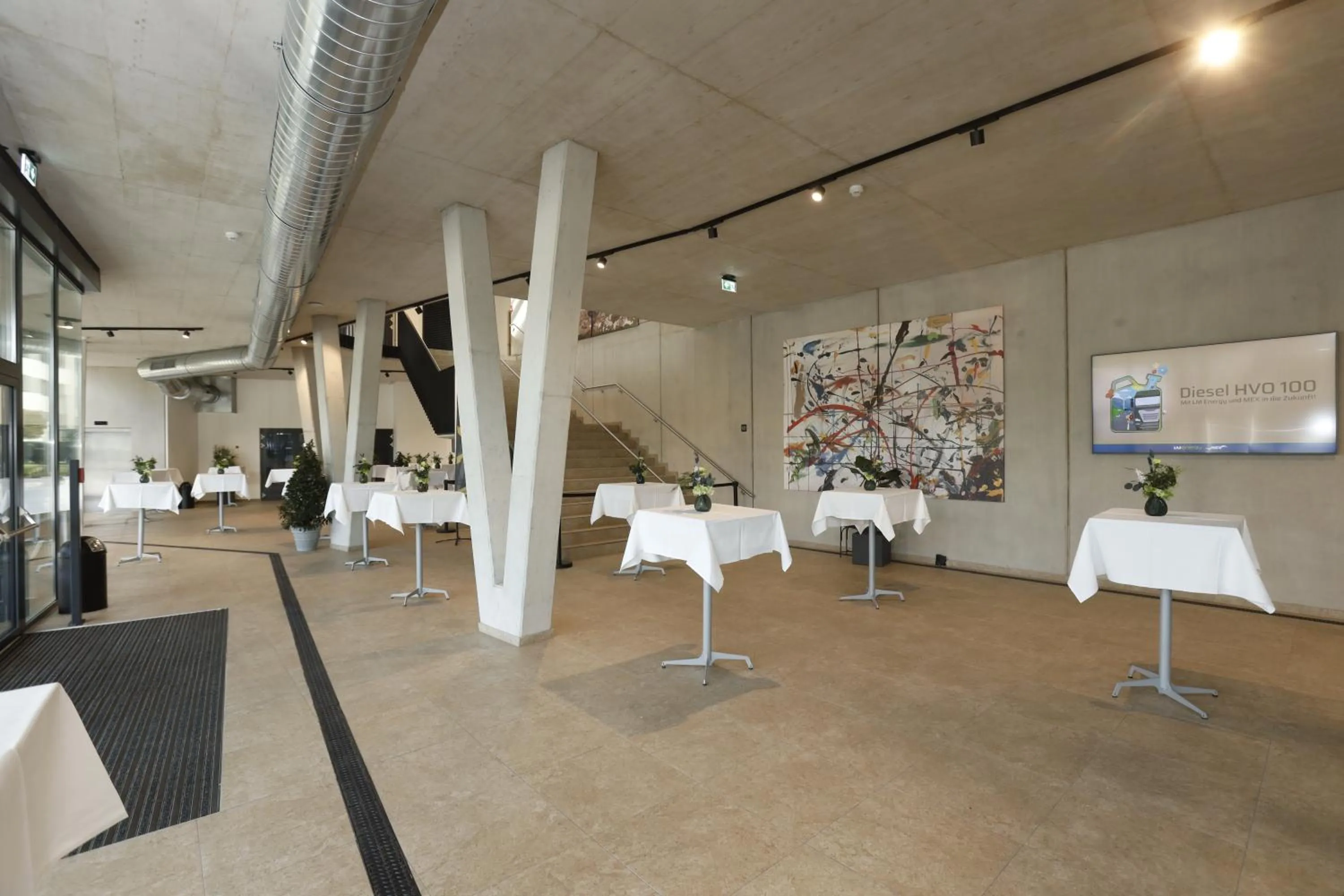 Lobby or reception in Hotel im Zentrum für Visionen