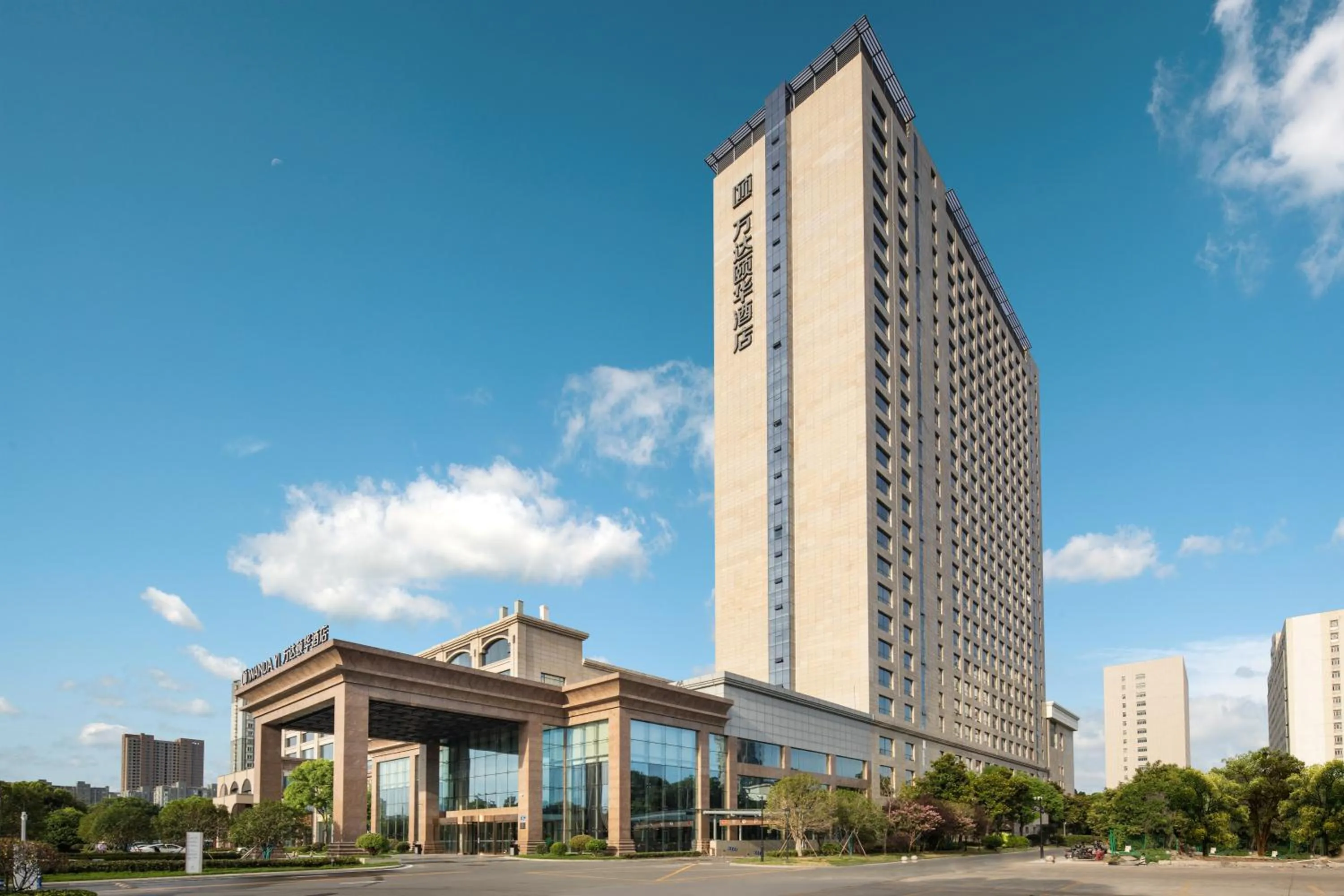 Property building in Wanda Yi Yangzhou