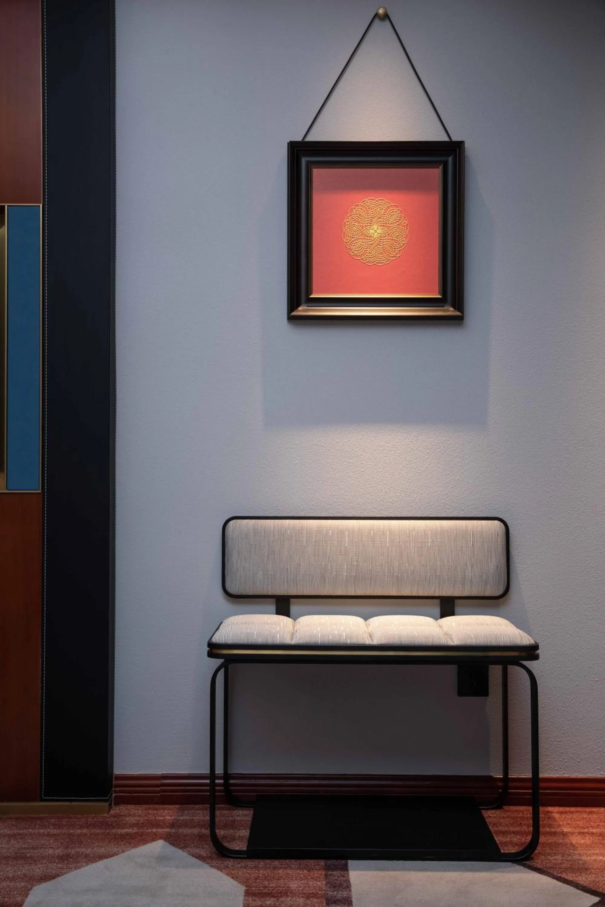 Seating area in Wanda Yi Yangzhou