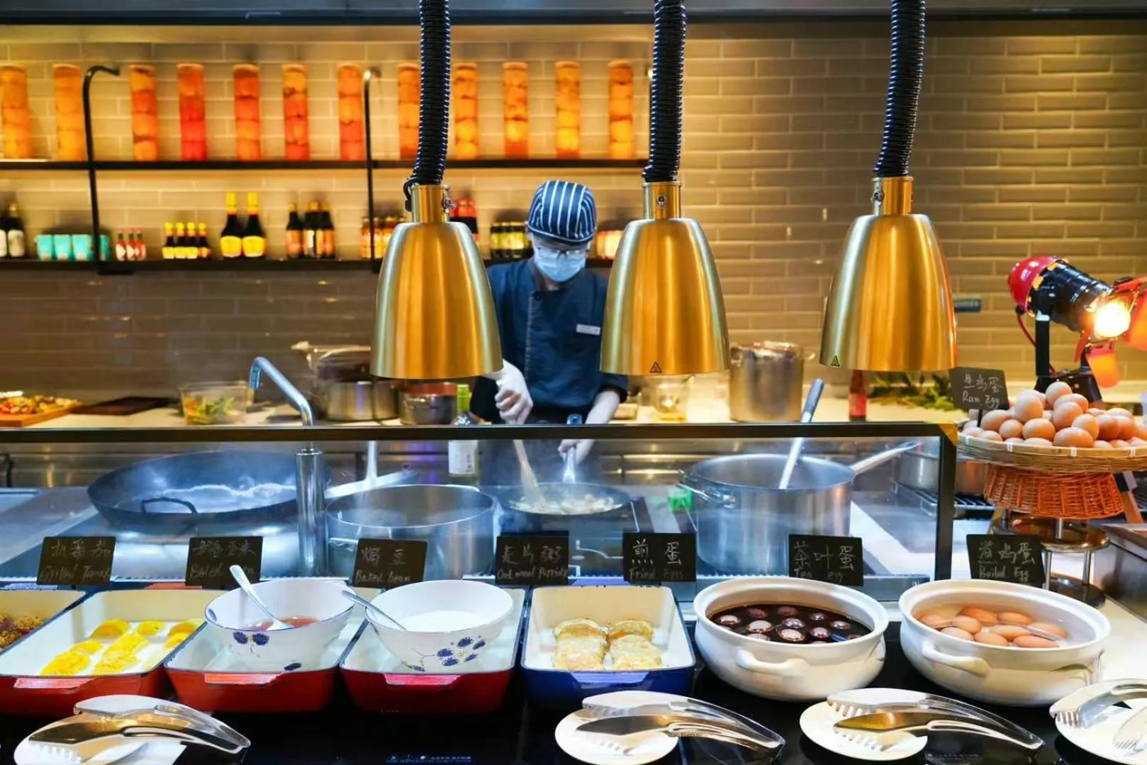 Breakfast in Wanda Yi Yangzhou